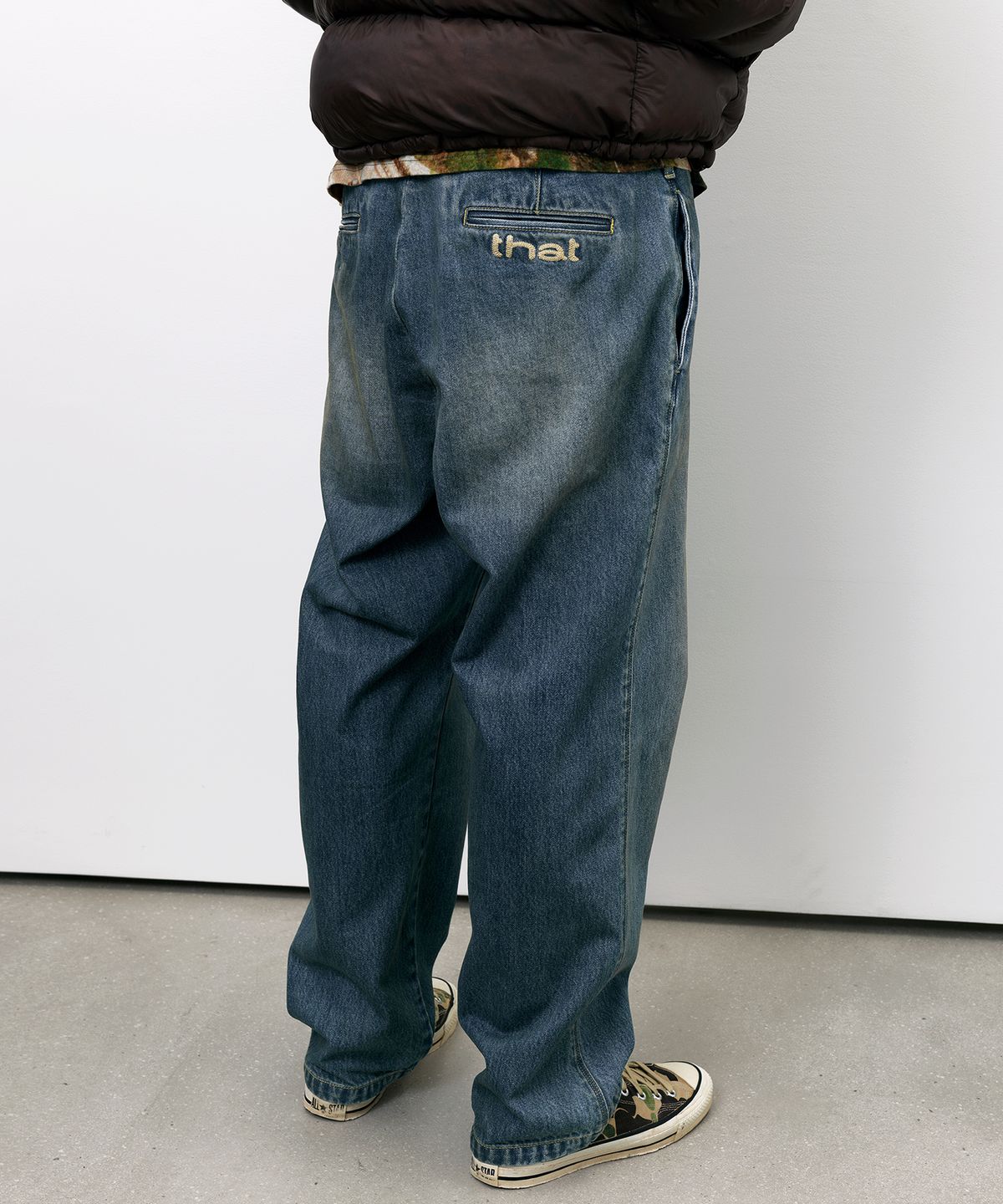 디스이즈네버댓(THISISNEVERTHAT) Denim Chino Pant Blue