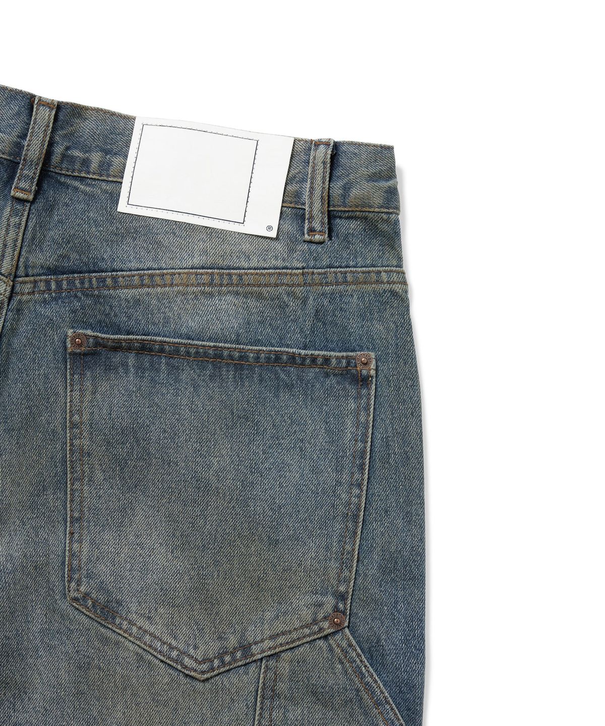 디스이즈네버댓(THISISNEVERTHAT) Denim Double Knee Pant Mud