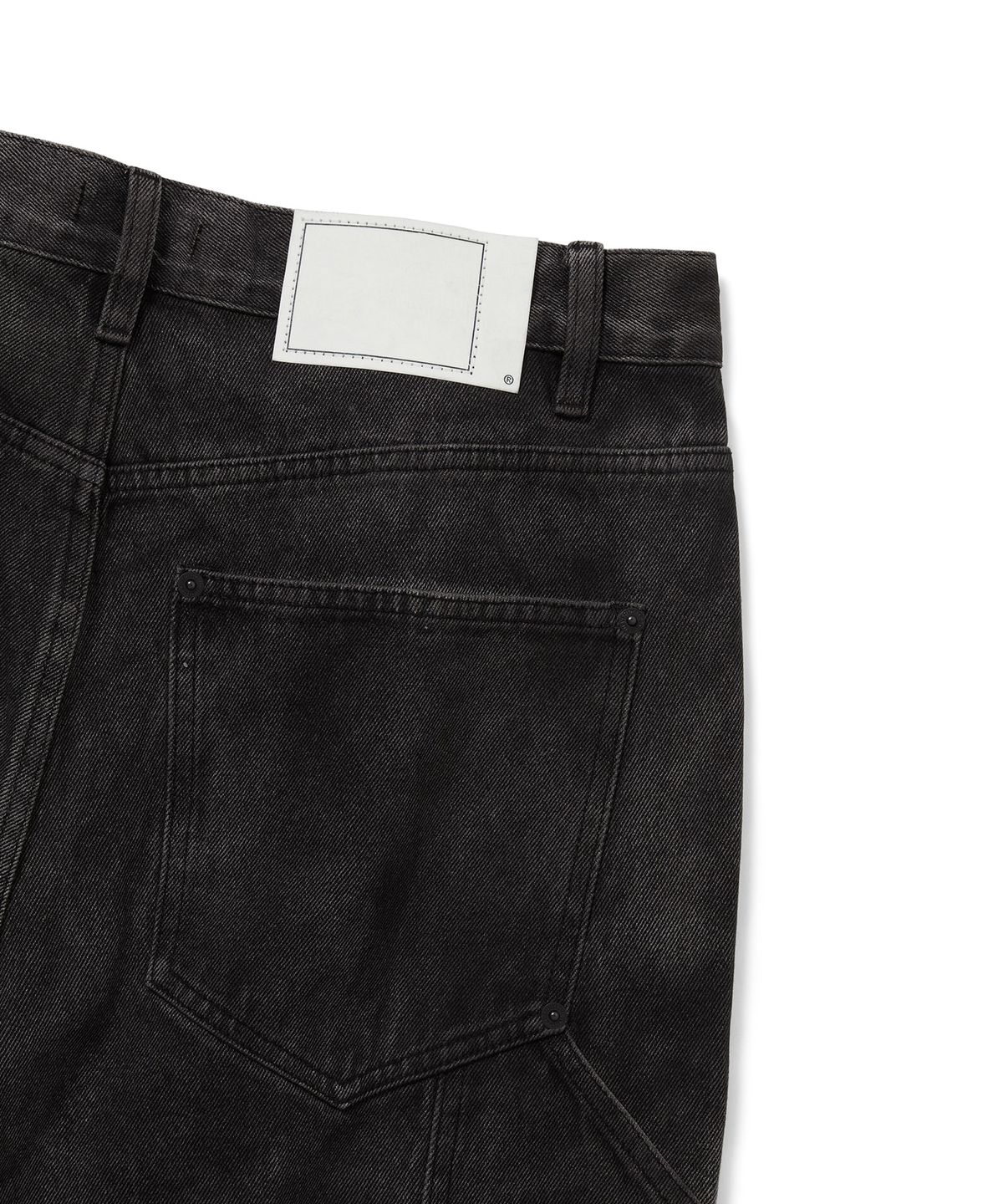 디스이즈네버댓(THISISNEVERTHAT) Denim Double Knee Pant Washed Black