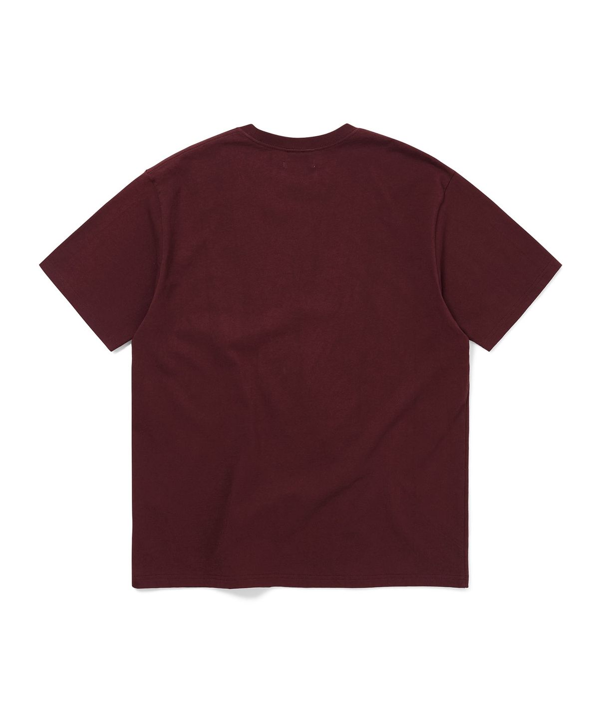 디스이즈네버댓(THISISNEVERTHAT) Paint Slab Tee Burgundy