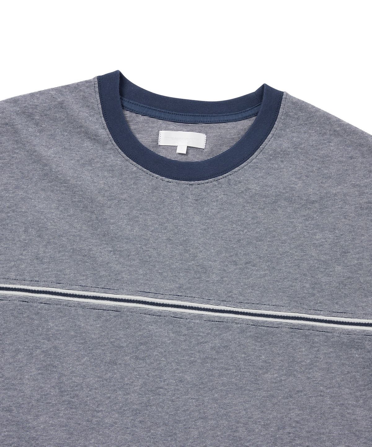 디스이즈네버댓(THISISNEVERTHAT) Micro Striped Tee Navy