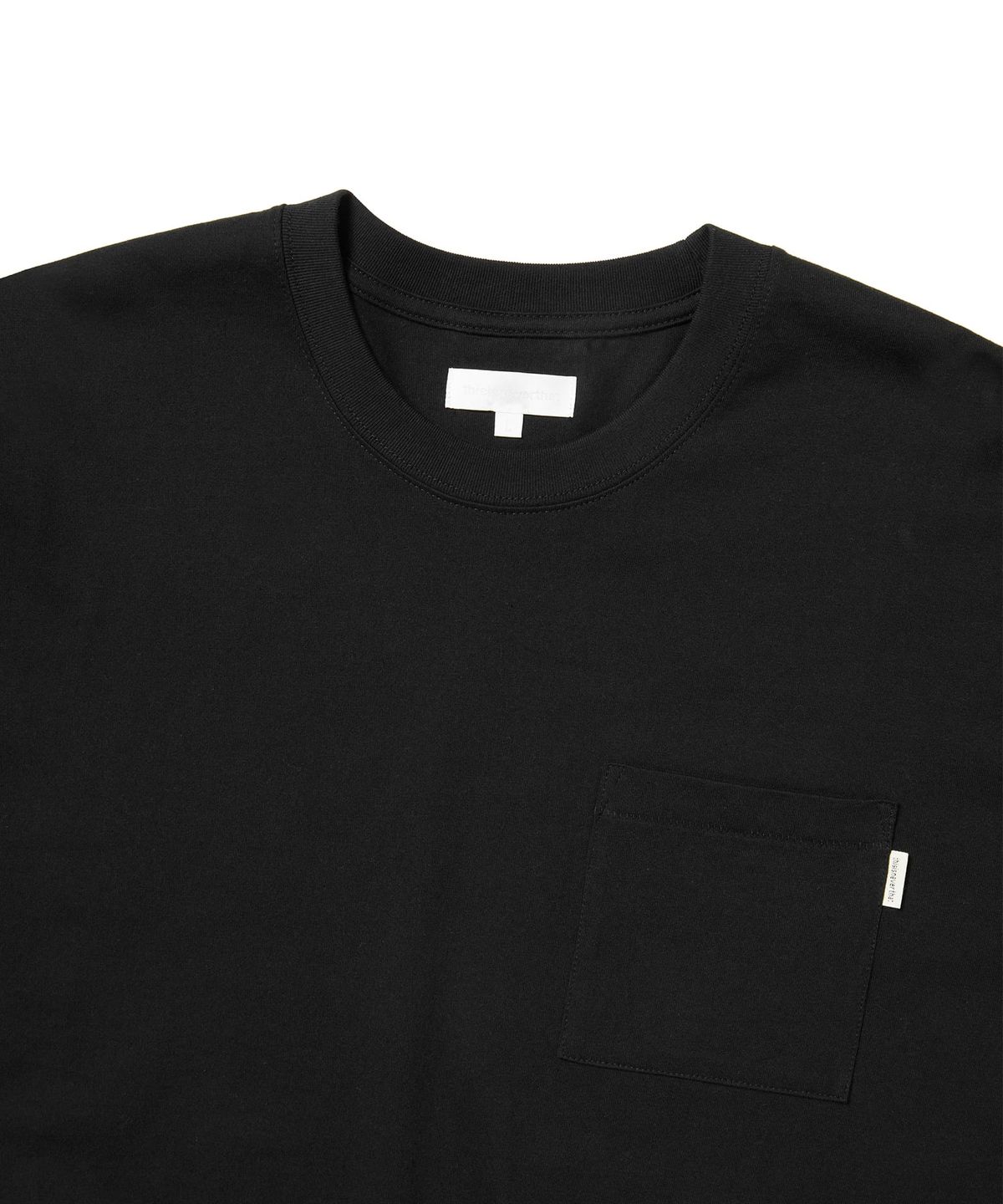 디스이즈네버댓(THISISNEVERTHAT) Basic Pocket L/S Tee Black