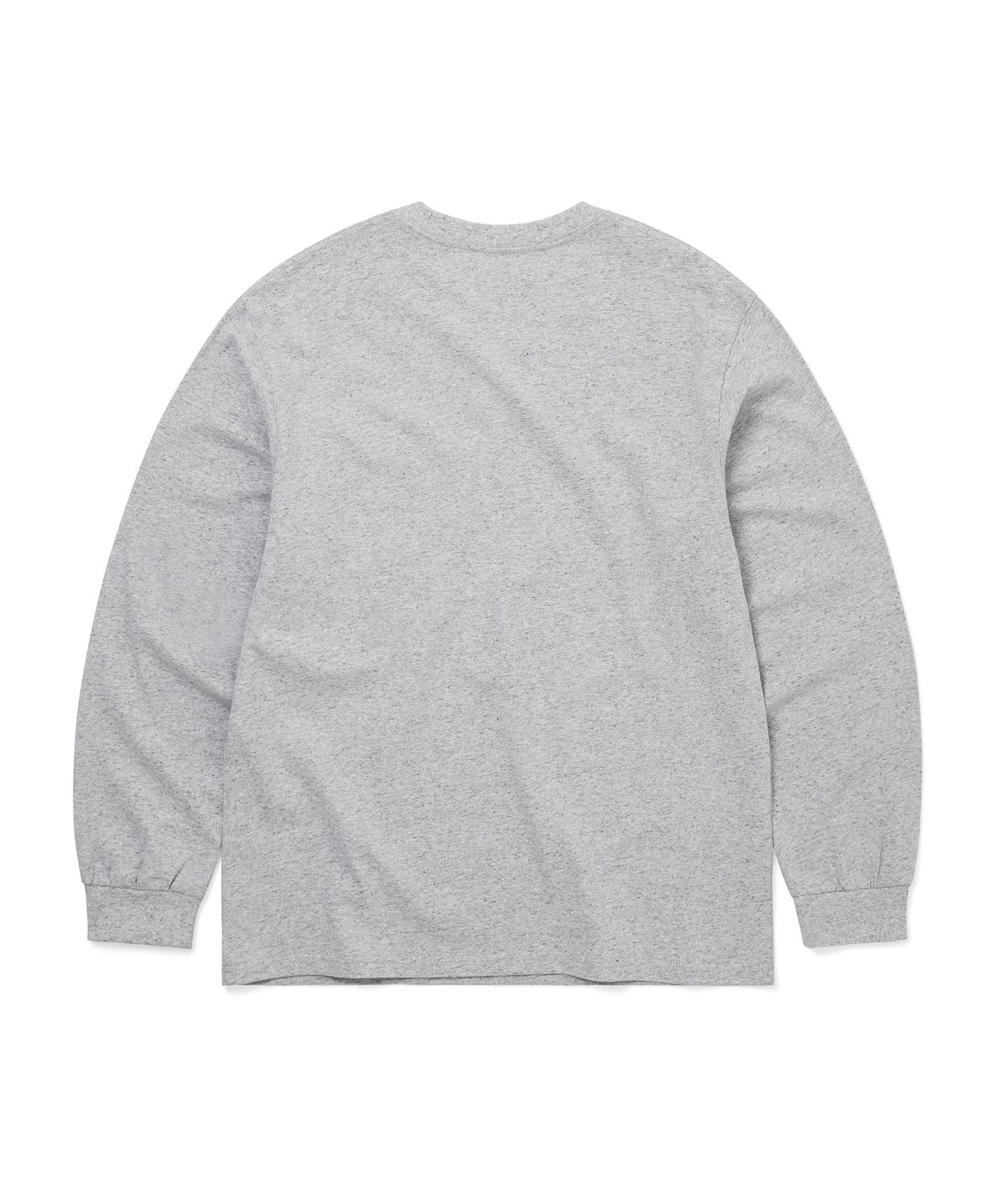 디스이즈네버댓(THISISNEVERTHAT) Basic Pocket L/S Tee Heather Grey