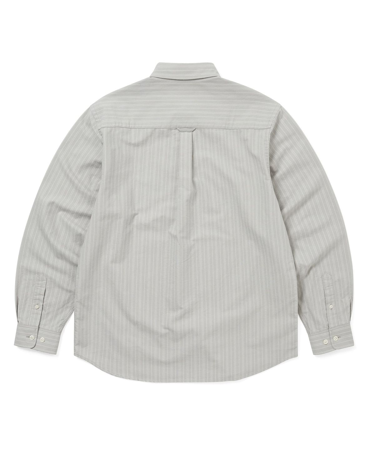 디스이즈네버댓(THISISNEVERTHAT) DSN Striped Oxford Shirt Grey