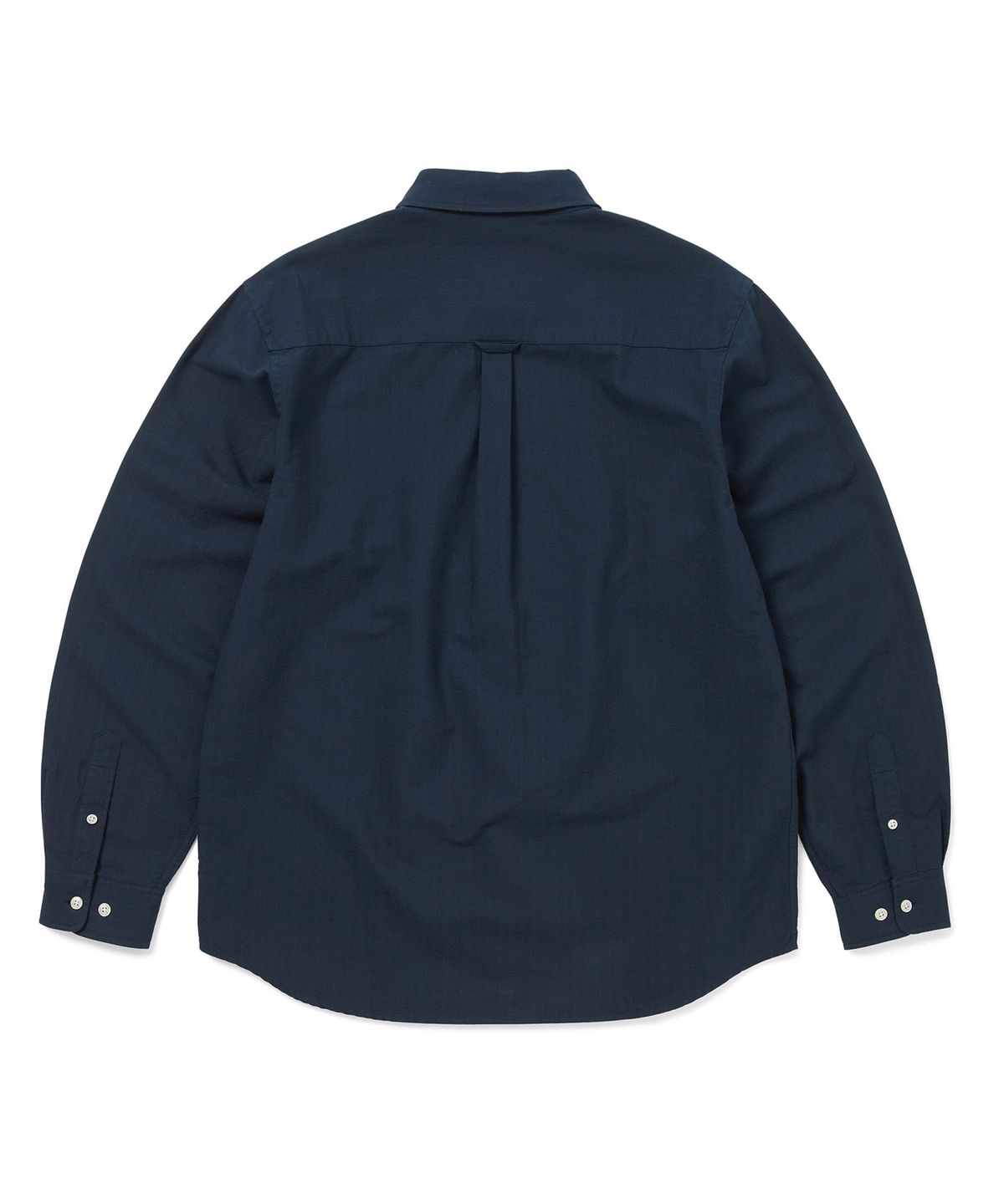 디스이즈네버댓(THISISNEVERTHAT) DSN Striped Oxford Shirt Navy