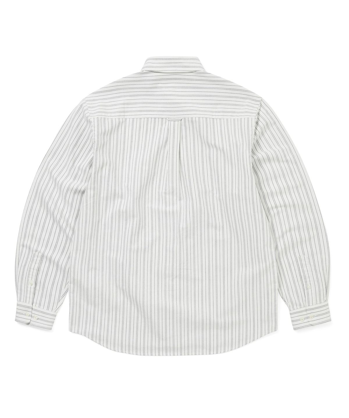 디스이즈네버댓(THISISNEVERTHAT) DSN Striped Oxford Shirt Off White