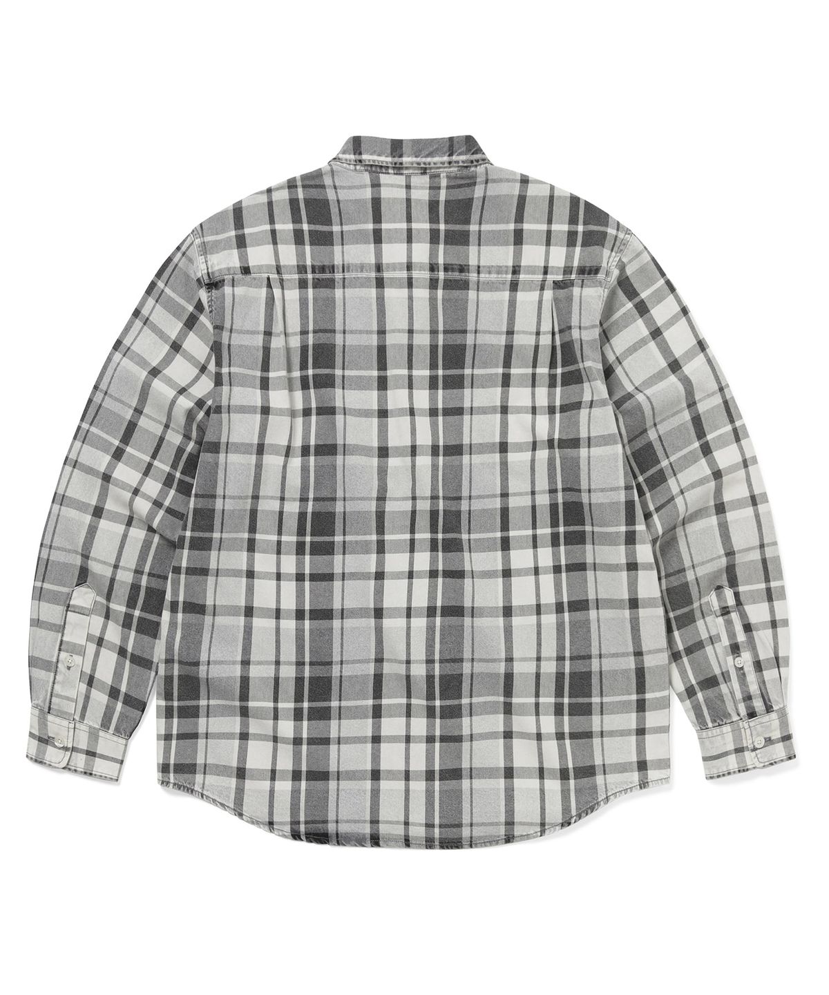 디스이즈네버댓(THISISNEVERTHAT) Washed Check Shirt Grey