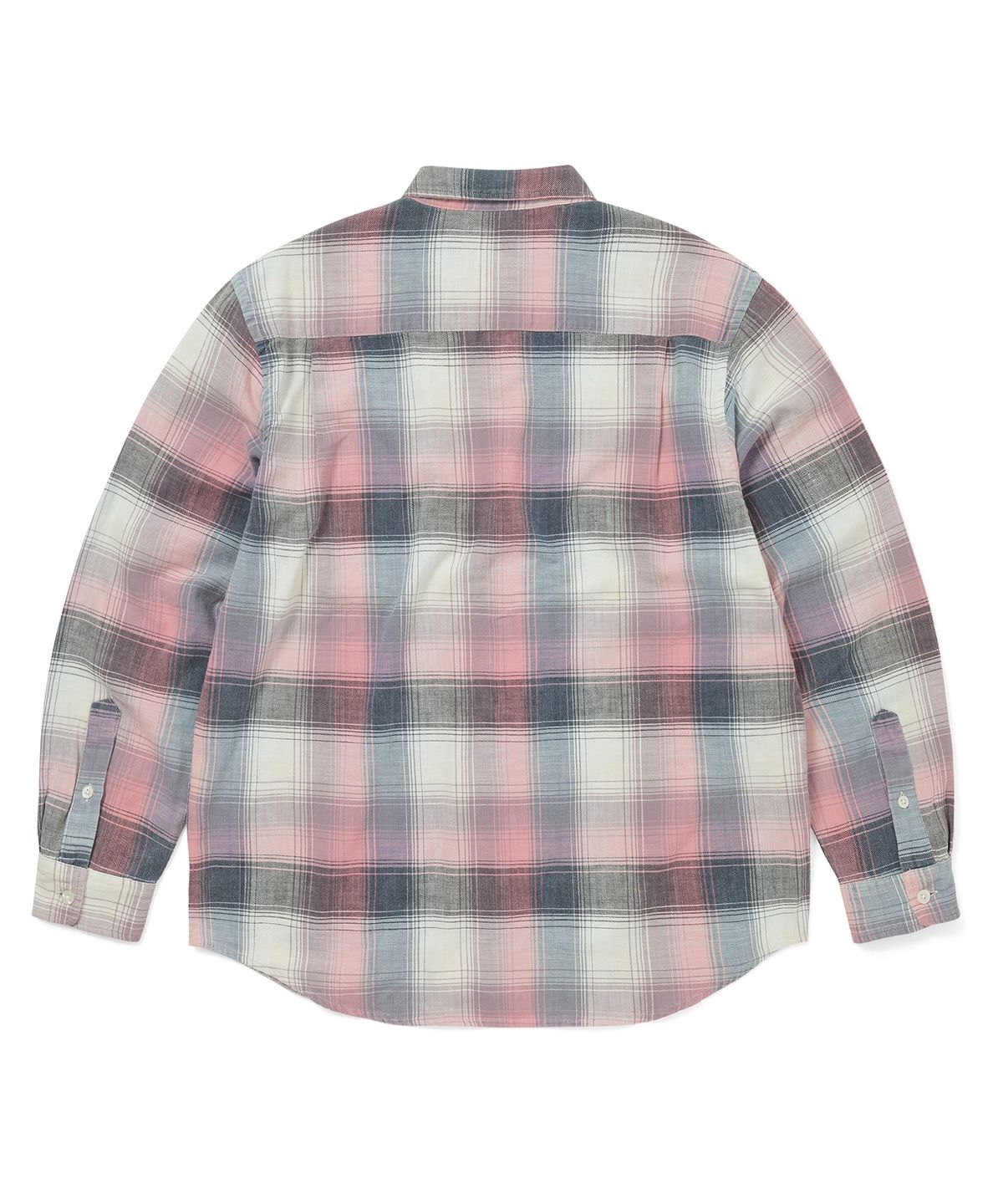 디스이즈네버댓(THISISNEVERTHAT) Washed Check Shirt Pink