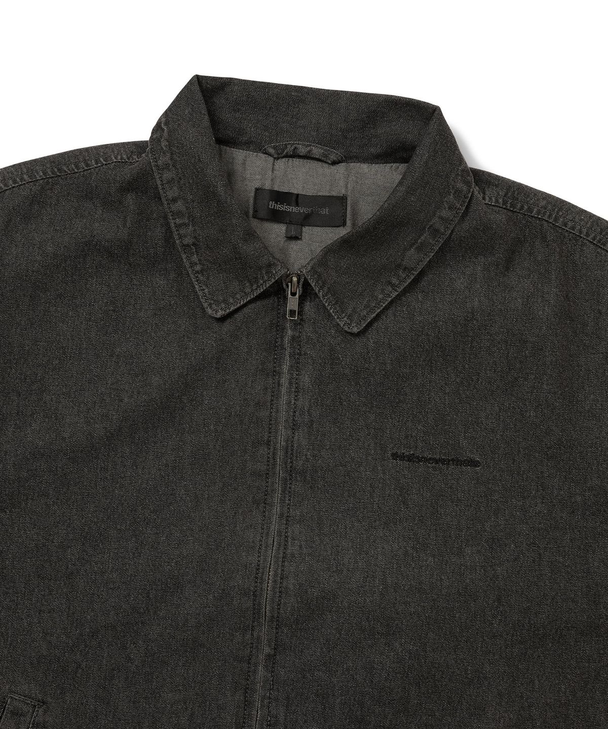 디스이즈네버댓(THISISNEVERTHAT) Denim Blouson Jacket Dark Brown