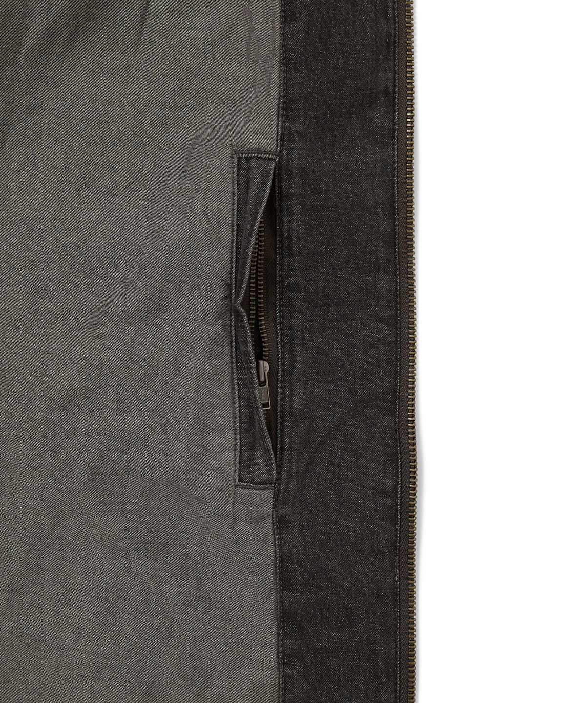 디스이즈네버댓(THISISNEVERTHAT) Denim Blouson Jacket Dark Brown