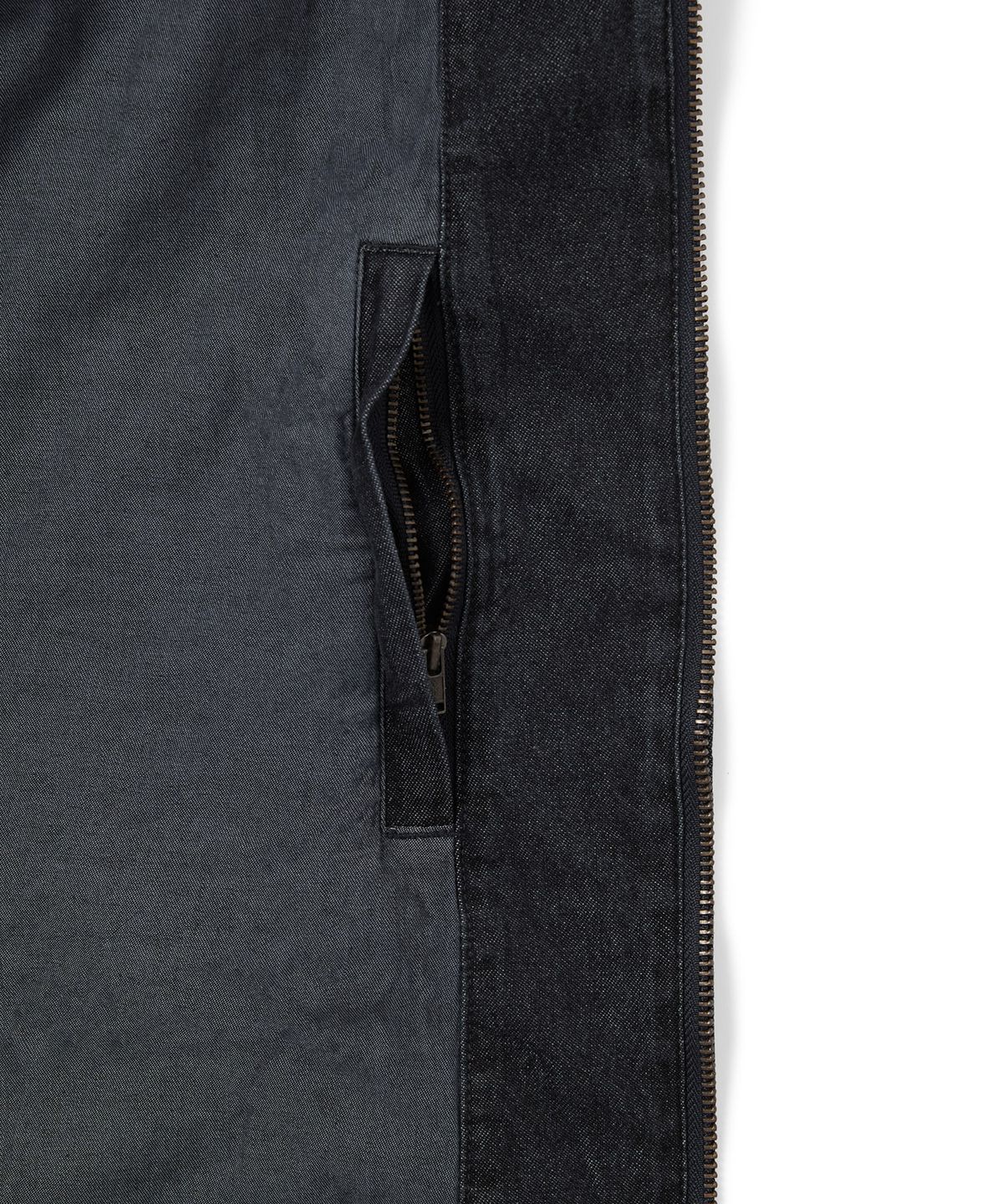 디스이즈네버댓(THISISNEVERTHAT) Denim Blouson Jacket Navy
