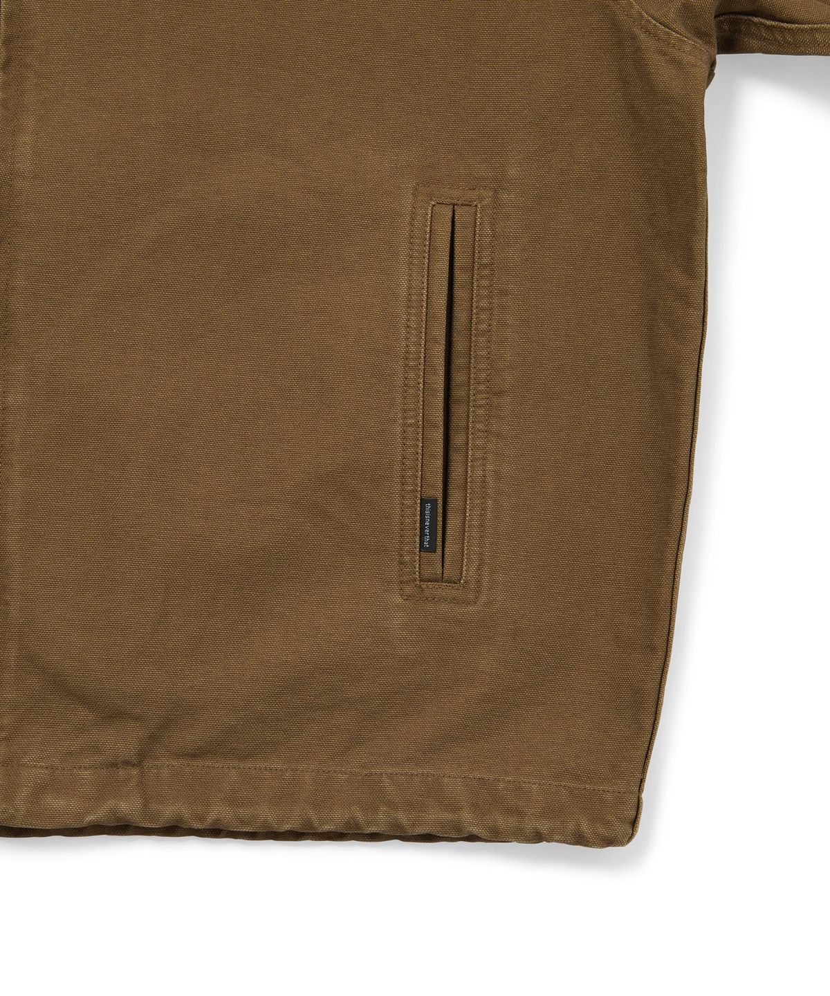 디스이즈네버댓(THISISNEVERTHAT) Canvas Hooded Jacket Light Brown