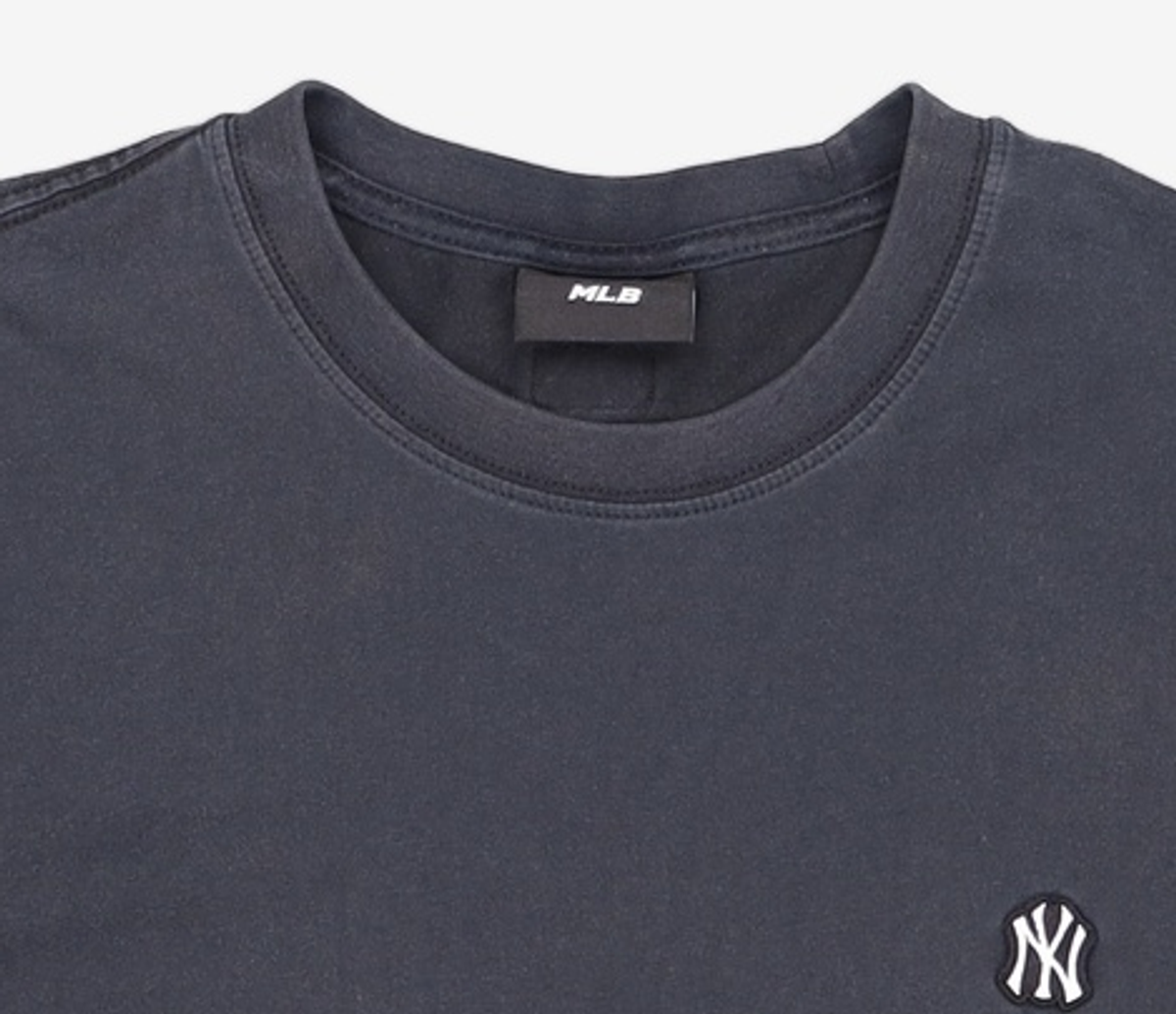 엠엘비(MLB) 베이직 스몰로고 반팔 티셔츠 NY (Black) XL