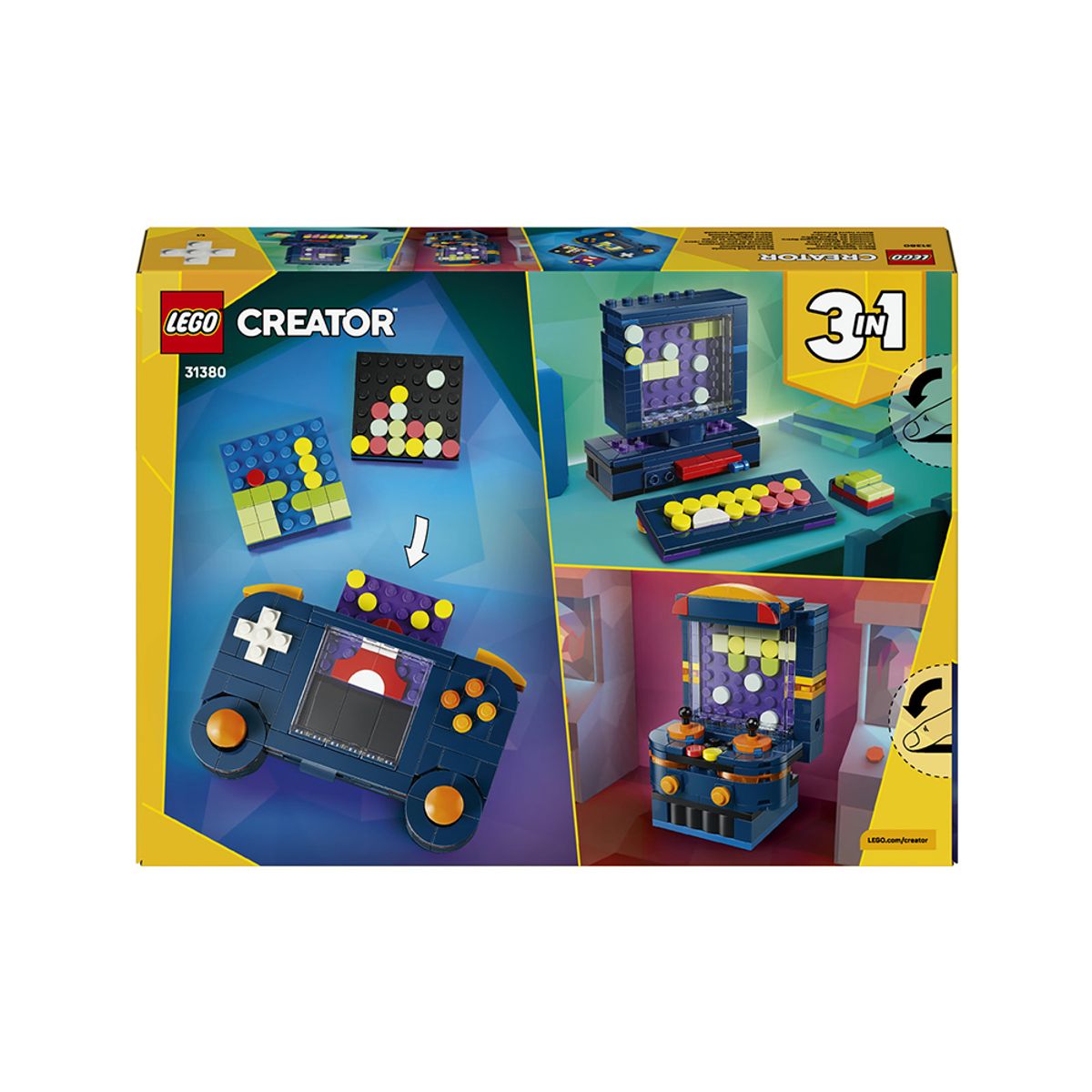 레고(LEGO) 레고 크리에이터 3-in-1 31380 레트로 게임기 [레고공식]