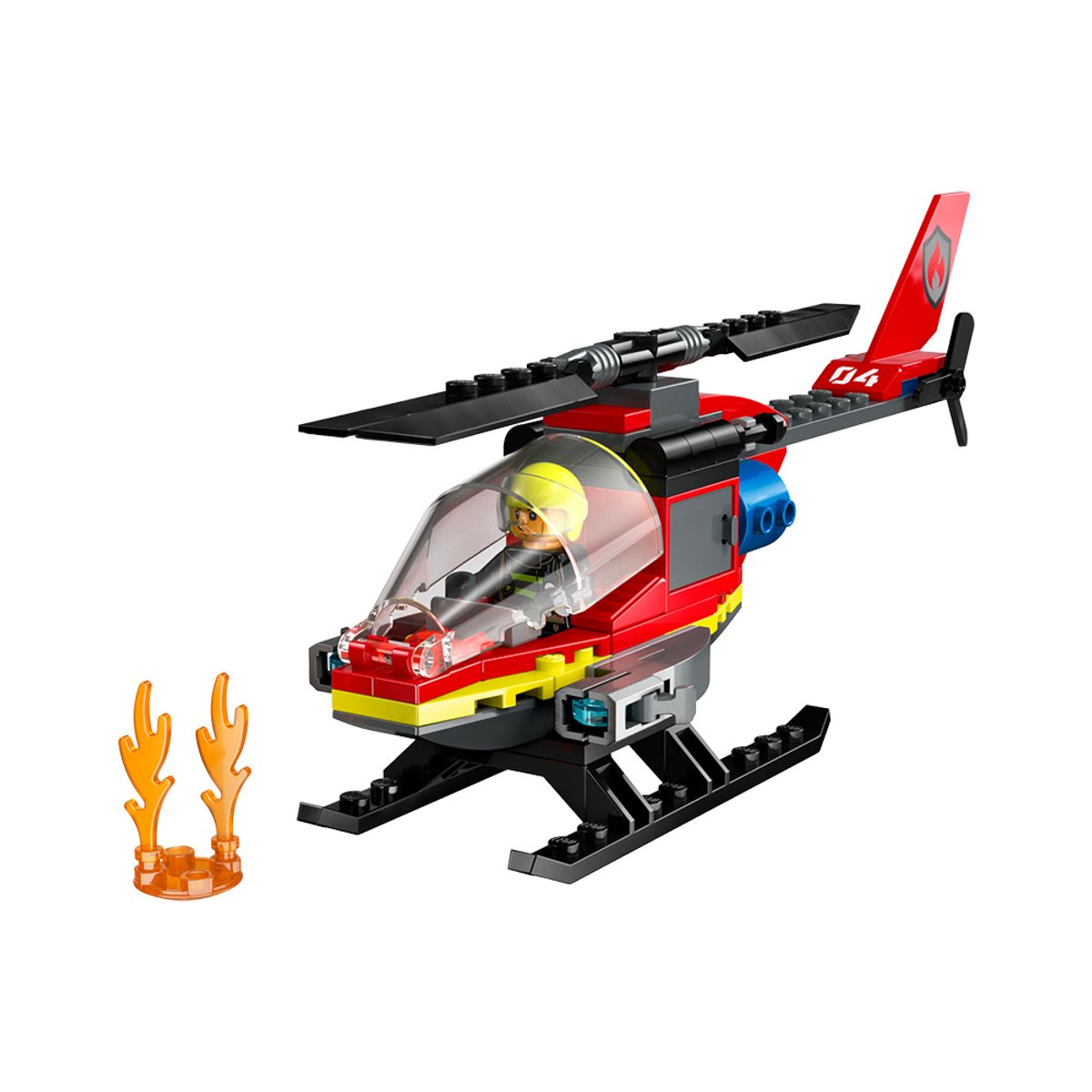 레고(LEGO) 레고 시티 60411 소방 구조 헬리콥터 [레고공식]