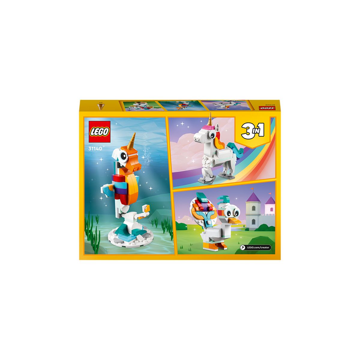 레고(LEGO) 레고 크리에이터 3-in-1 31140 마법의 유니콘 [레고공식]