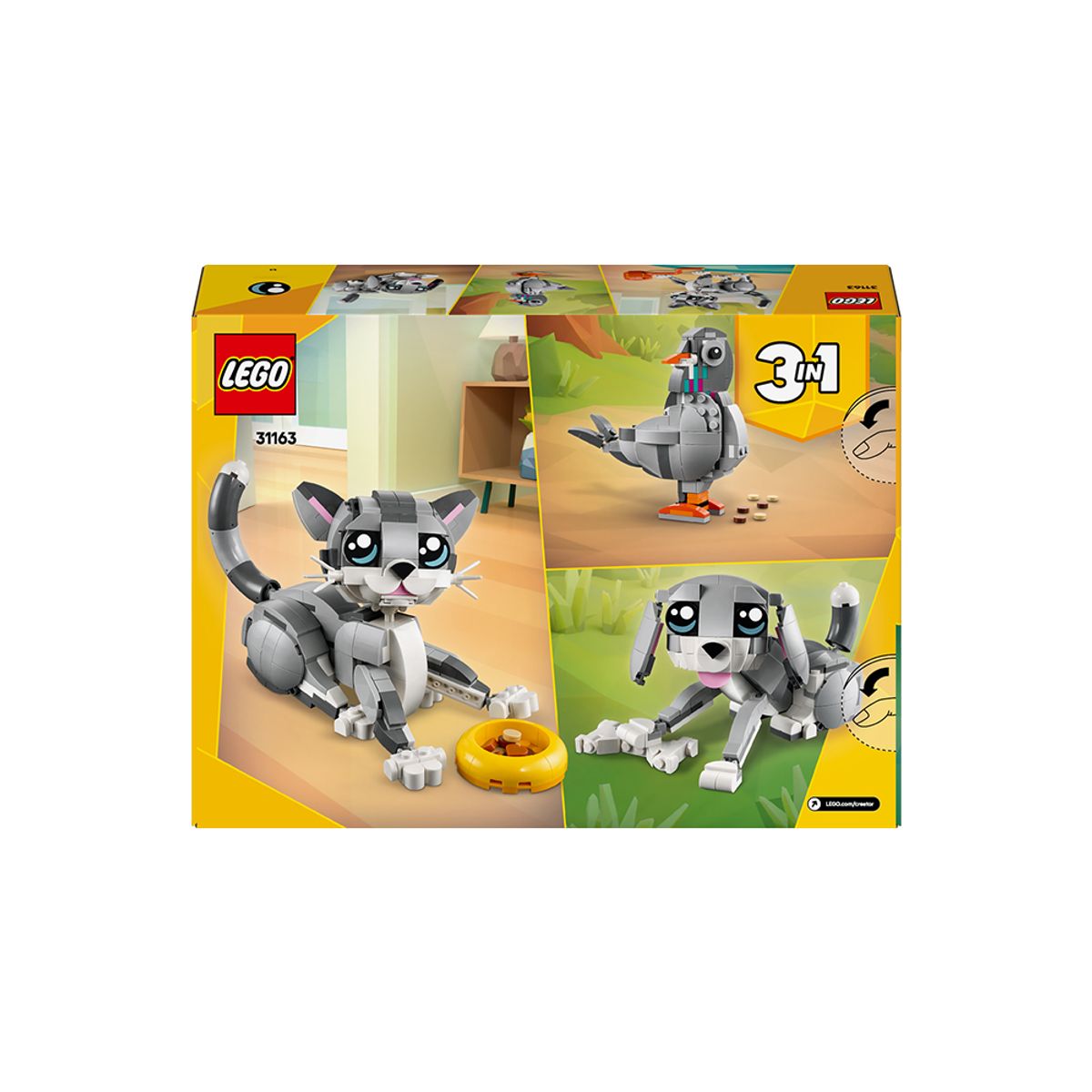 레고(LEGO) 레고 크리에이터 3-in-1 31163 장난꾸러기 고양이 [레고공식]