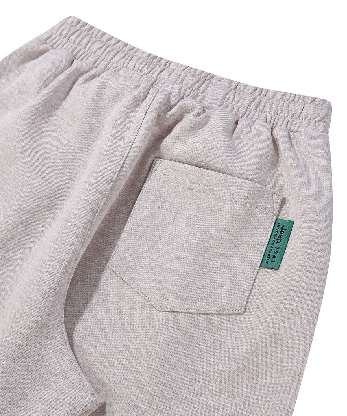 지프키즈(JEEPKIDS) 스몰 로고 핀턱 트레이닝 팬츠(KR5TPU098MB)