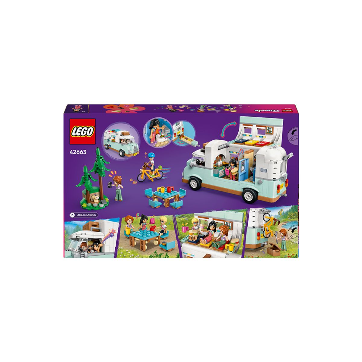 레고(LEGO) 레고 프렌즈 42663 우정 캠퍼밴 [레고공식]