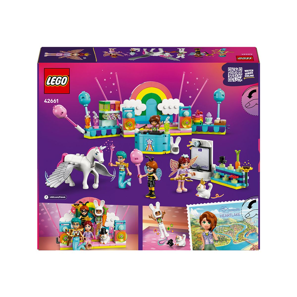 레고(LEGO) 레고 프렌즈 42661 유니콘과 요정의 코스튬 파티 [레고공식]