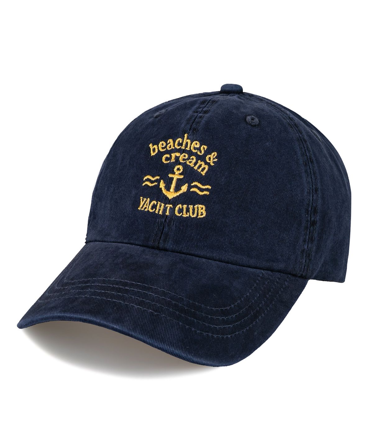 비치스앤 크림 키즈(BEACHESAND CREAM KIDS) 요트클럽 카치온 볼캡-네이비(Yacht club Cation Ball cap)