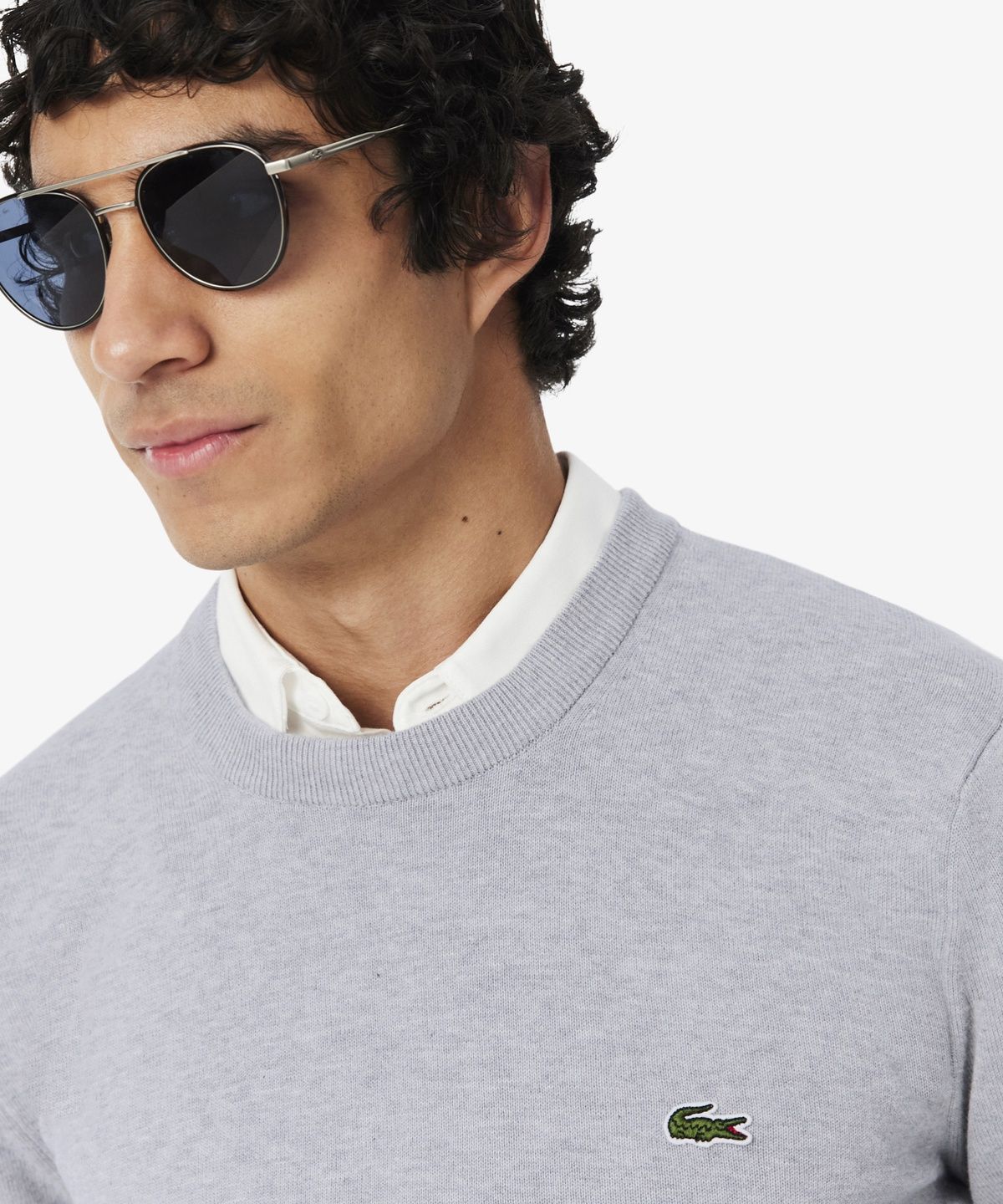 라코스테(LACOSTE) 남성 코튼 크루넥 풀오버 AH1985-56N CCA