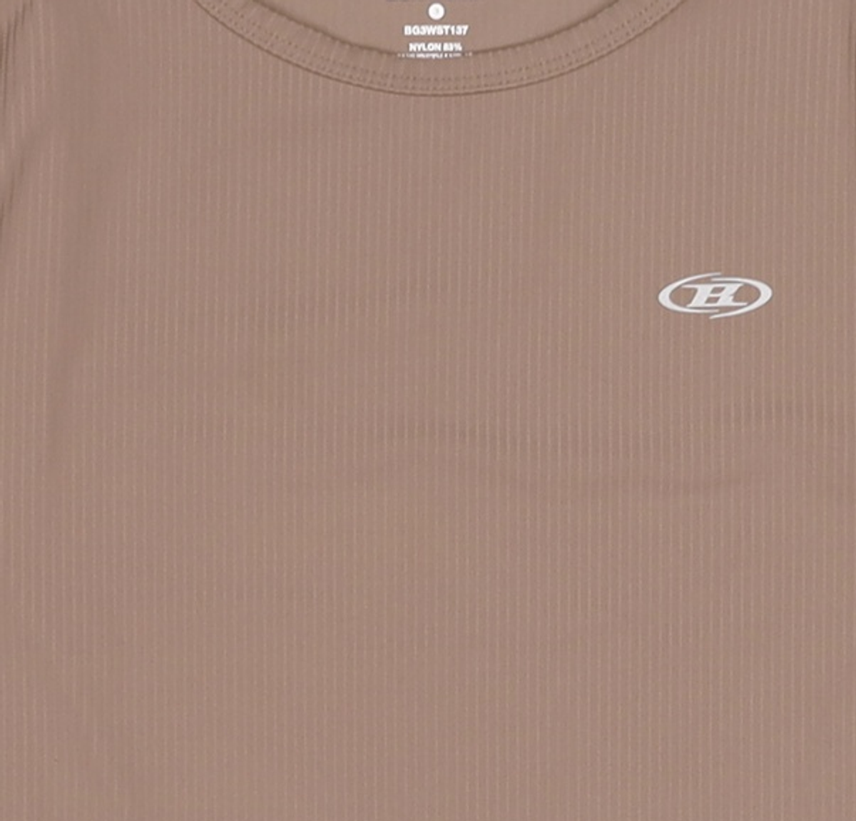 본투윈(BORN TO WIN) W FITNESS RIBBED T-SHIRTS [BLACK] 3