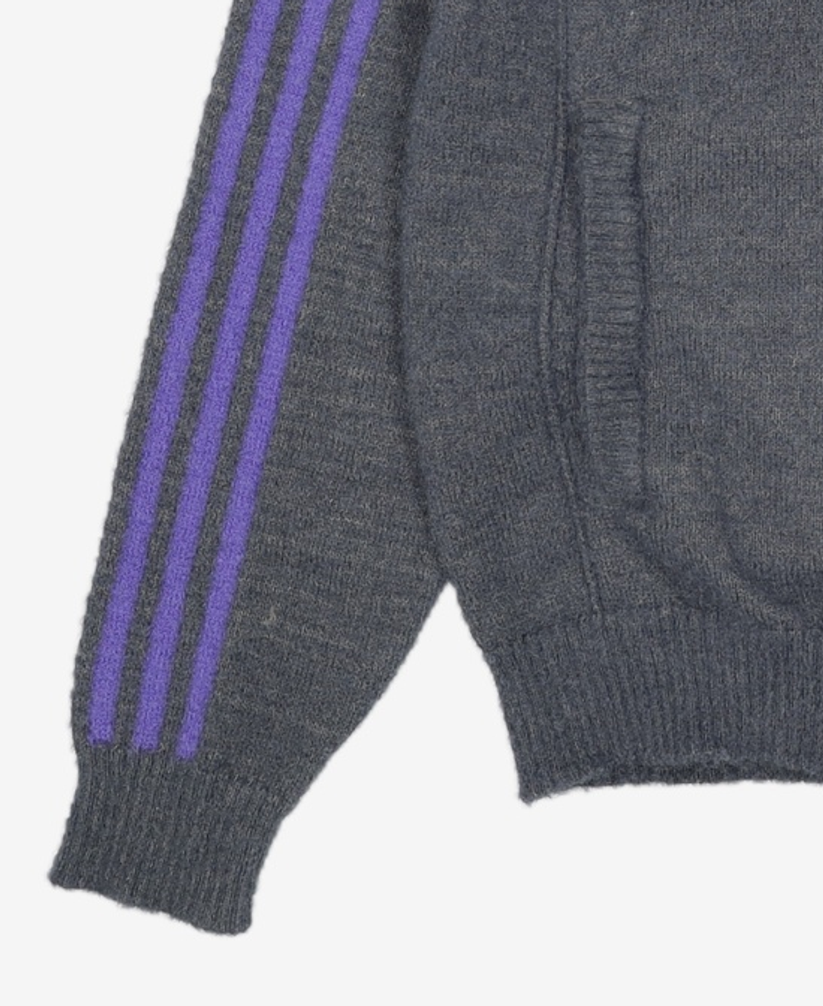 아디다스(ADIDAS) 니트 슈퍼스타 트랙탑 - 다크그레이 / KD9396 M