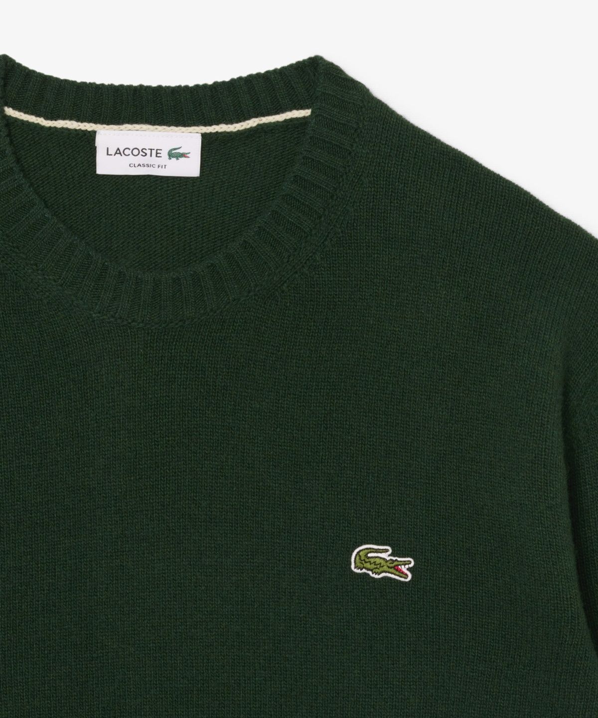 라코스테(LACOSTE) 남성 방모 크루넥 풀오버 AH2916-56N YZP