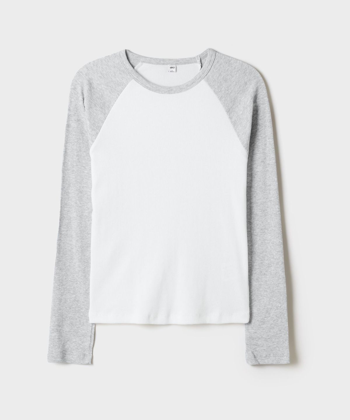 스파오(SPAO) 래글런 골지 긴팔티_SPLWG49G04
