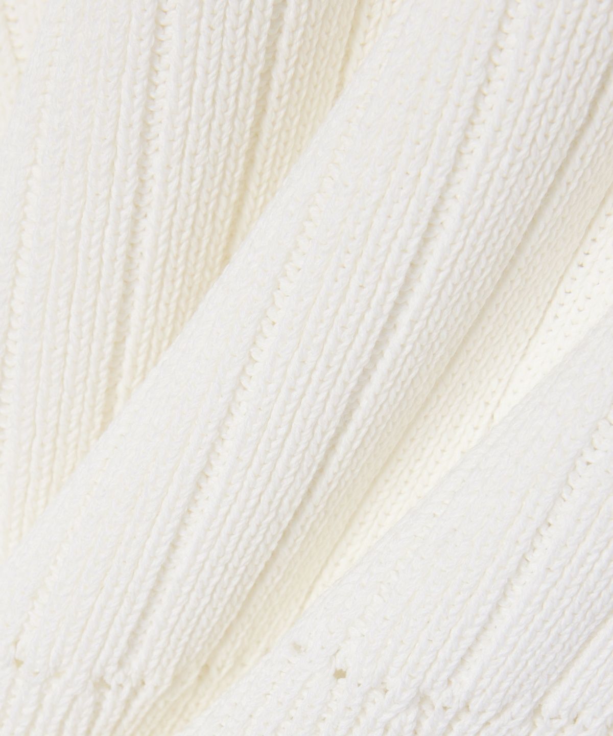 라코스테(LACOSTE) 여성 스캘럽 디테일 반팔 스웨터 AF8254-56N 70V