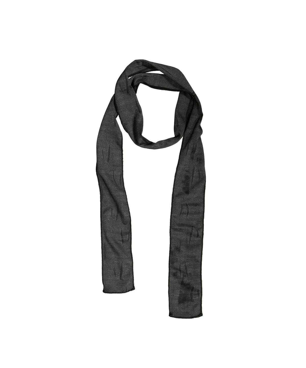 랜 아카이브(LANARCHIVE) [8020] 슬림 스카프 - 블랙