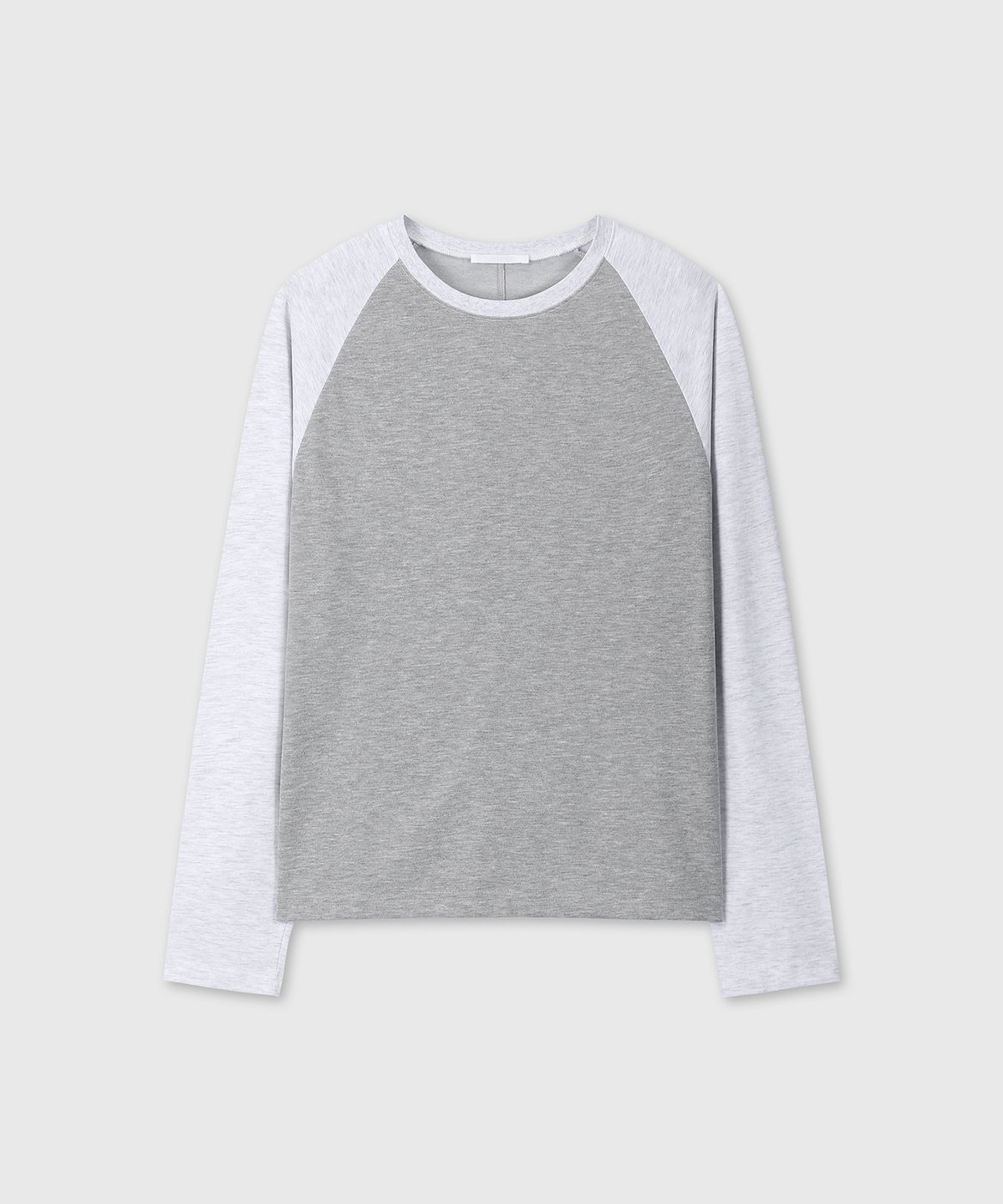 다이브인(DIVEIN) RAGLAN LONG SLEEVE (MELANGE GRAY)