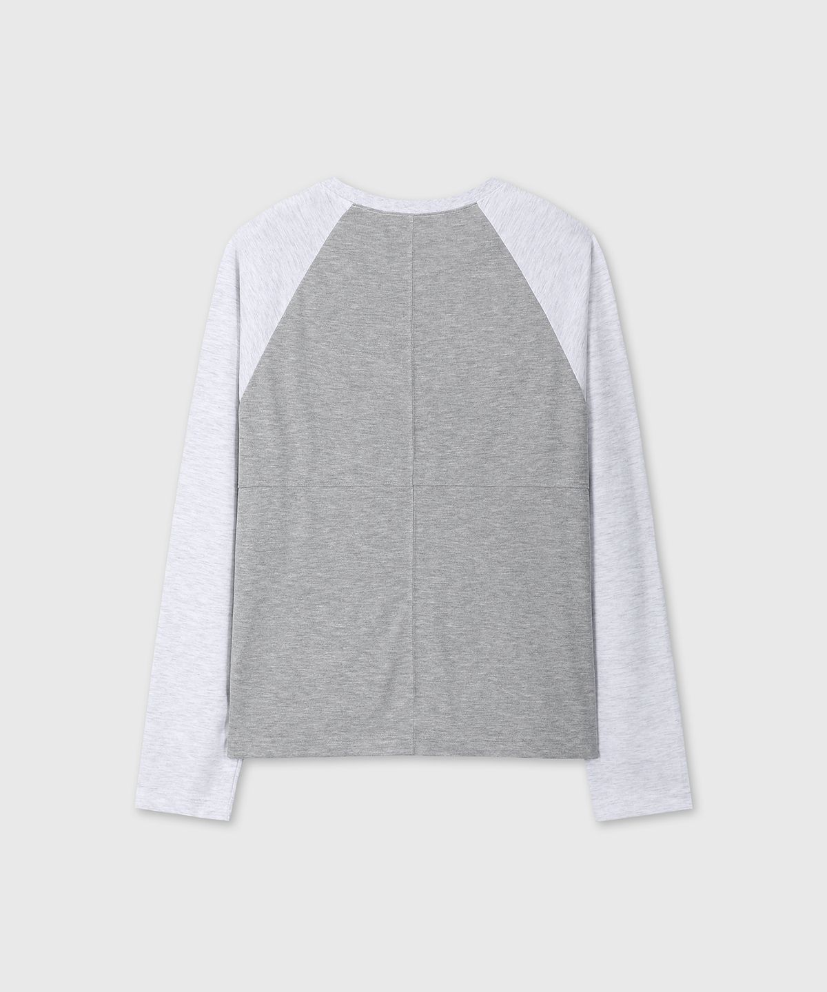 다이브인(DIVEIN) RAGLAN LONG SLEEVE (MELANGE GRAY)