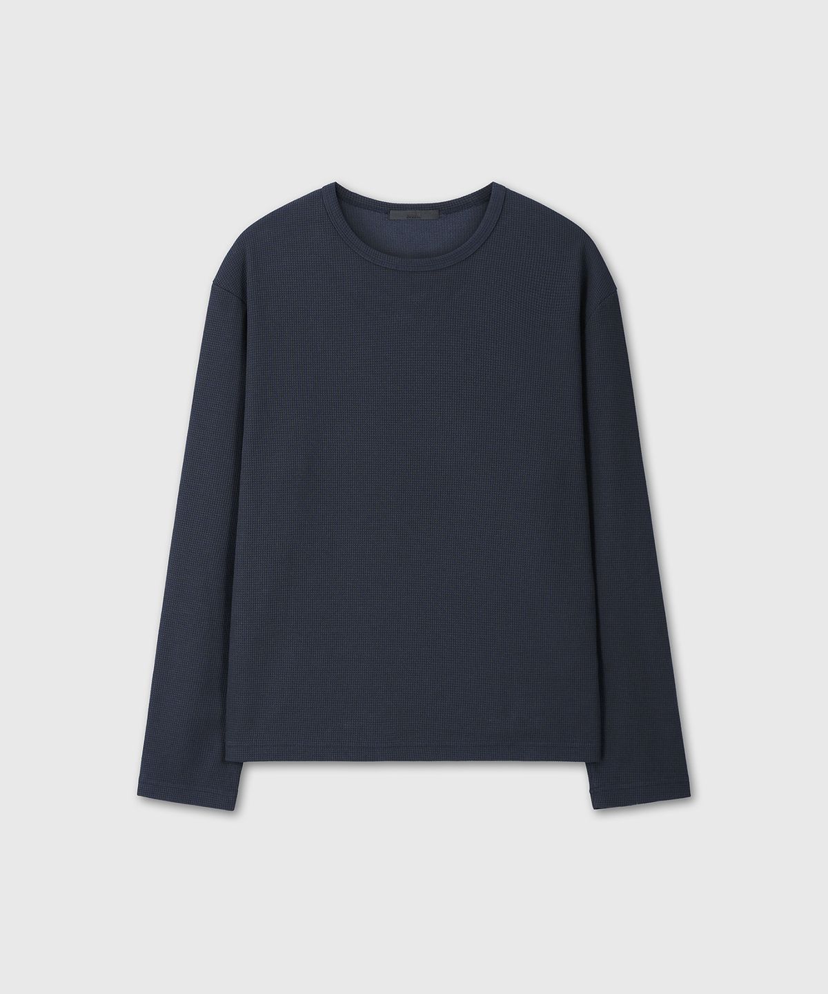 다이브인(DIVEIN) UNIFORM WAFFLE LONG SLEEVE (NAVY)