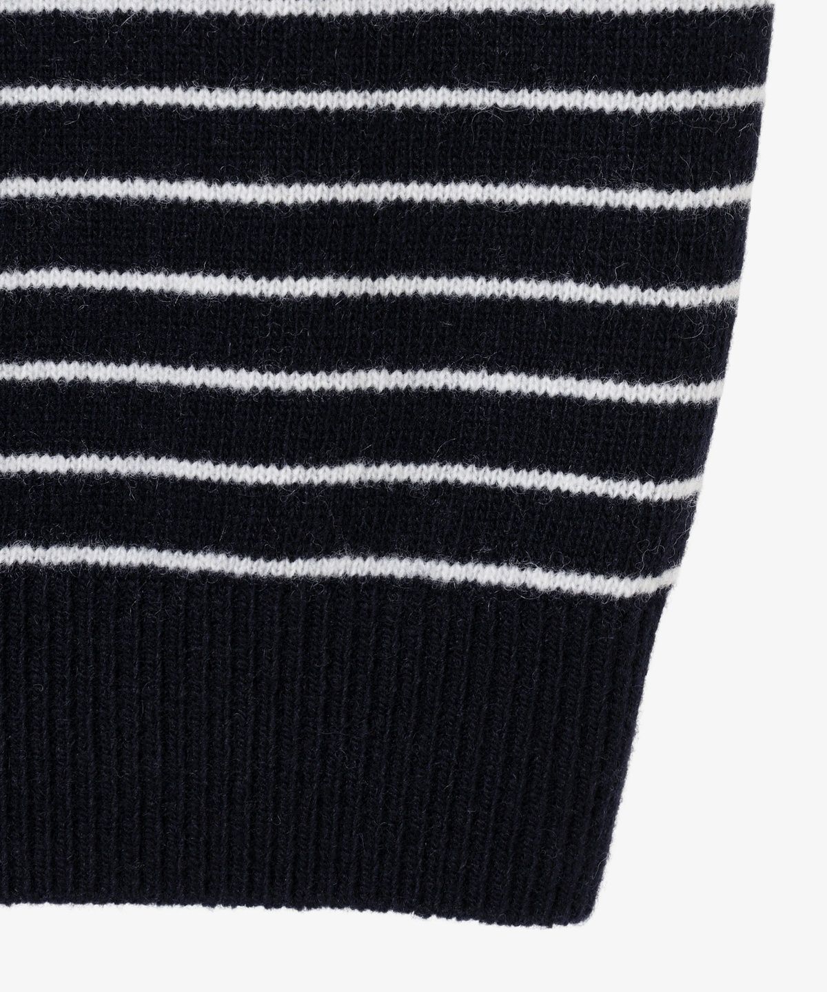 라코스테(LACOSTE) 여성 스트라이프 하프집업 스웨터 AF924E-56N 166