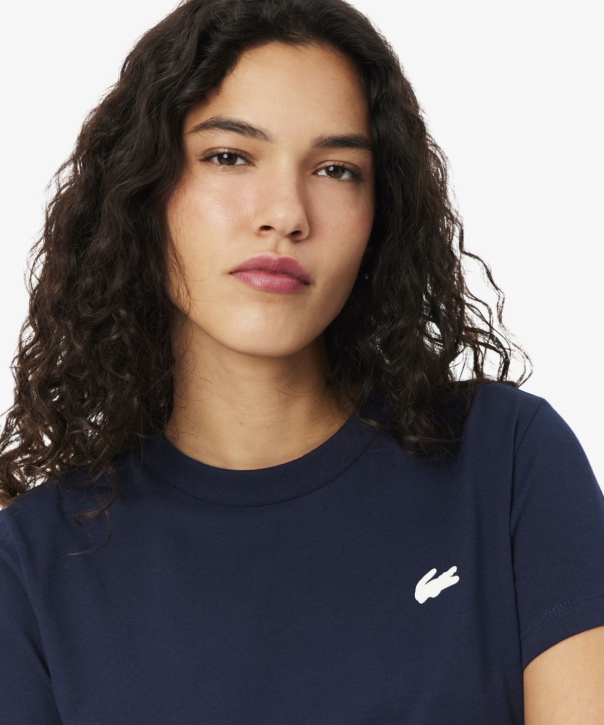 라코스테(LACOSTE) 여성 트레이닝 기본 티셔츠 TF9246-56N 166