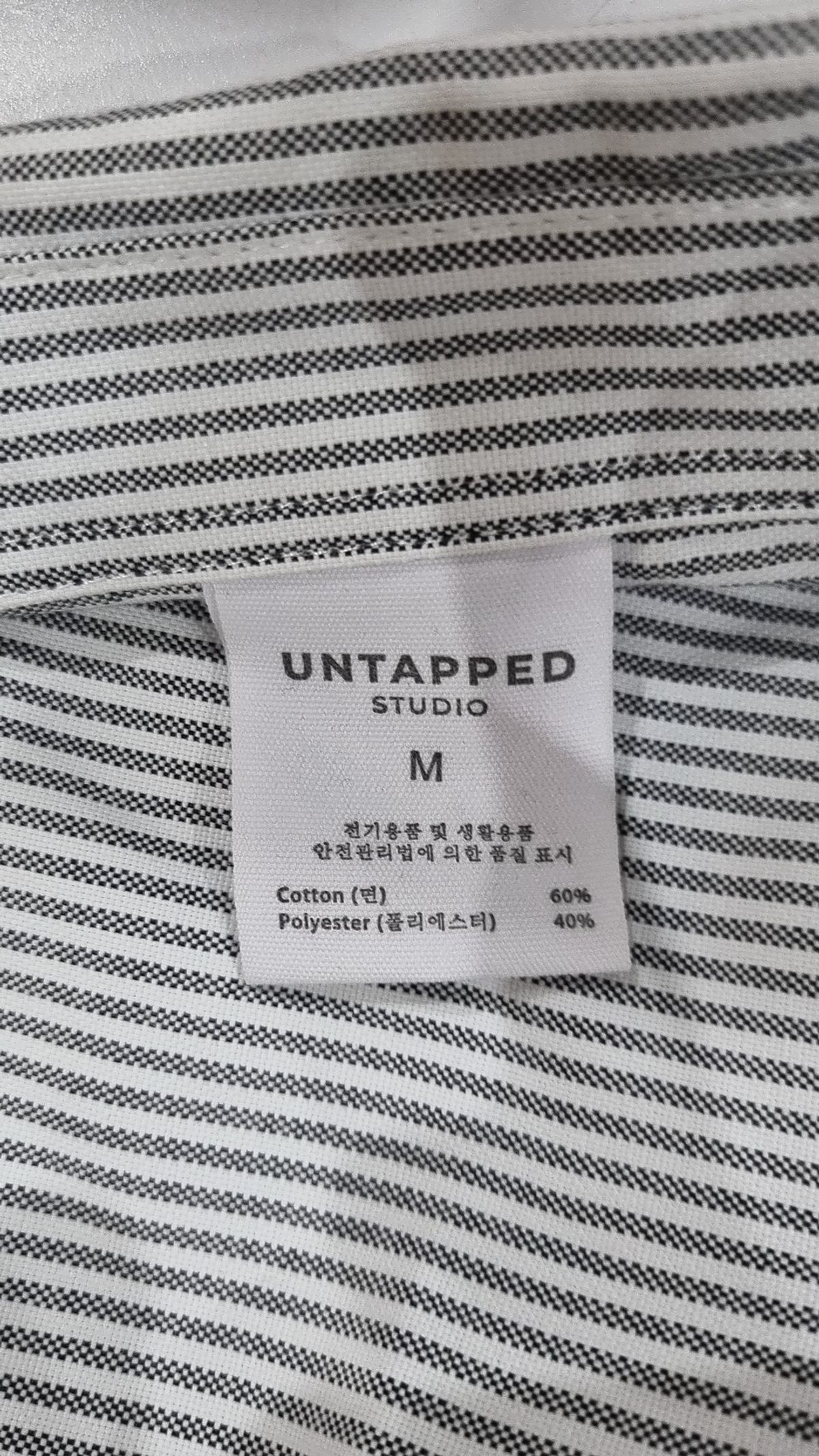 언탭트 스튜디오(UNTAPPED STUDIO) 캐주얼 셔츠 M