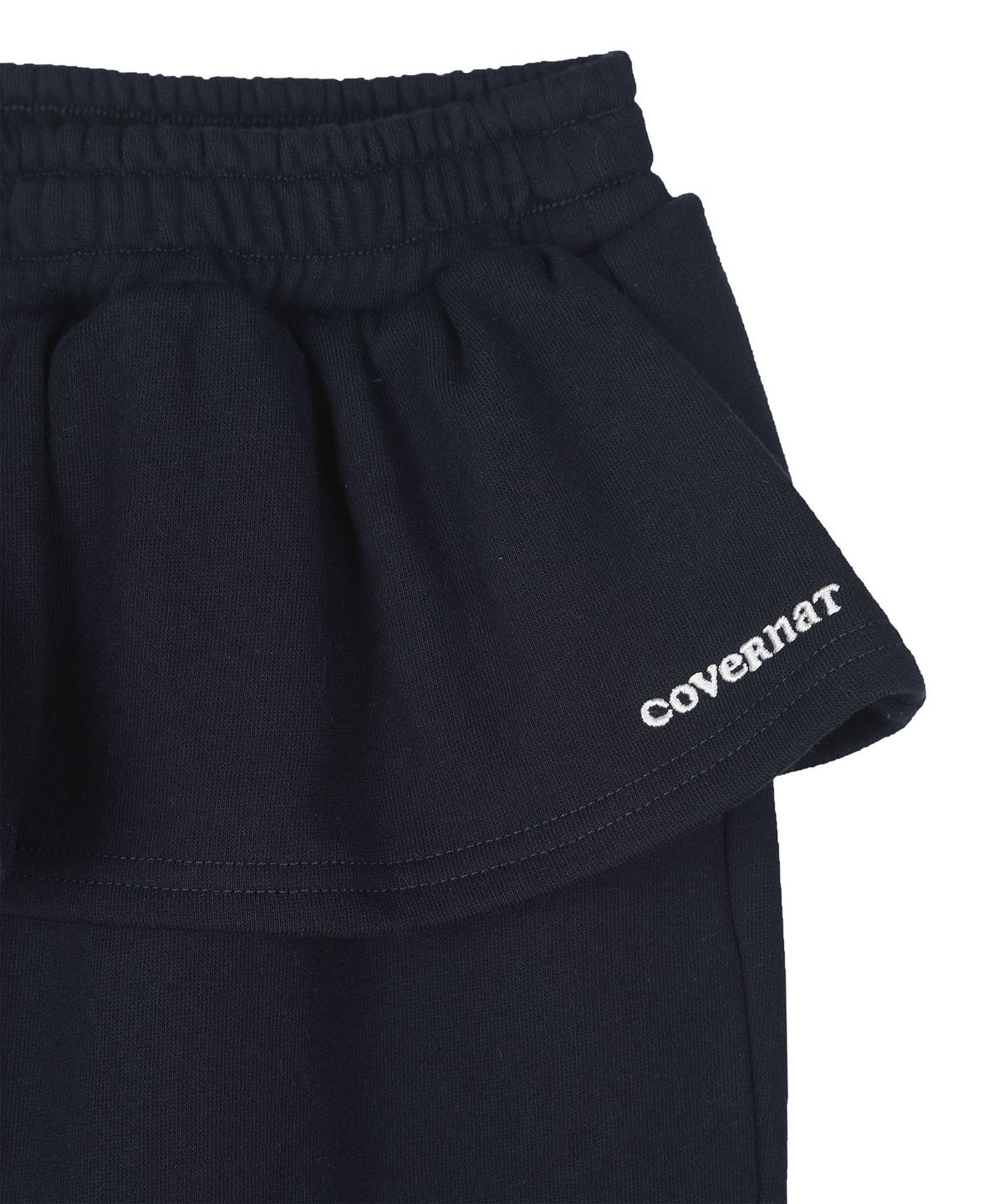 커버낫 키즈(COVERNAT KIDS) 스커트레이어드 와이드 저지 팬츠 네이비 CK2603JP79NA
