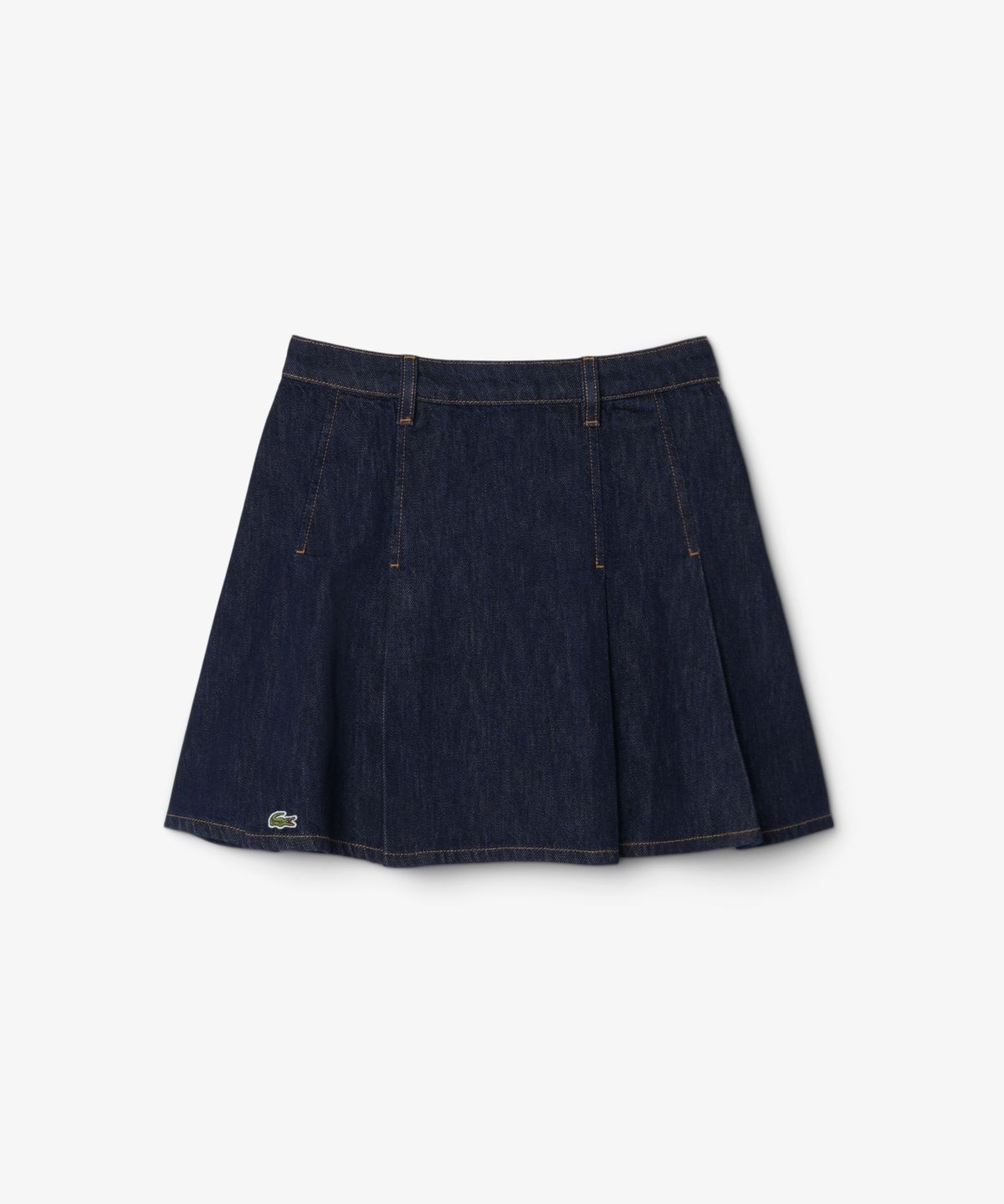 라코스테(LACOSTE) 여성 코튼 플리츠 미니 스커트 JF8311-56N RNE