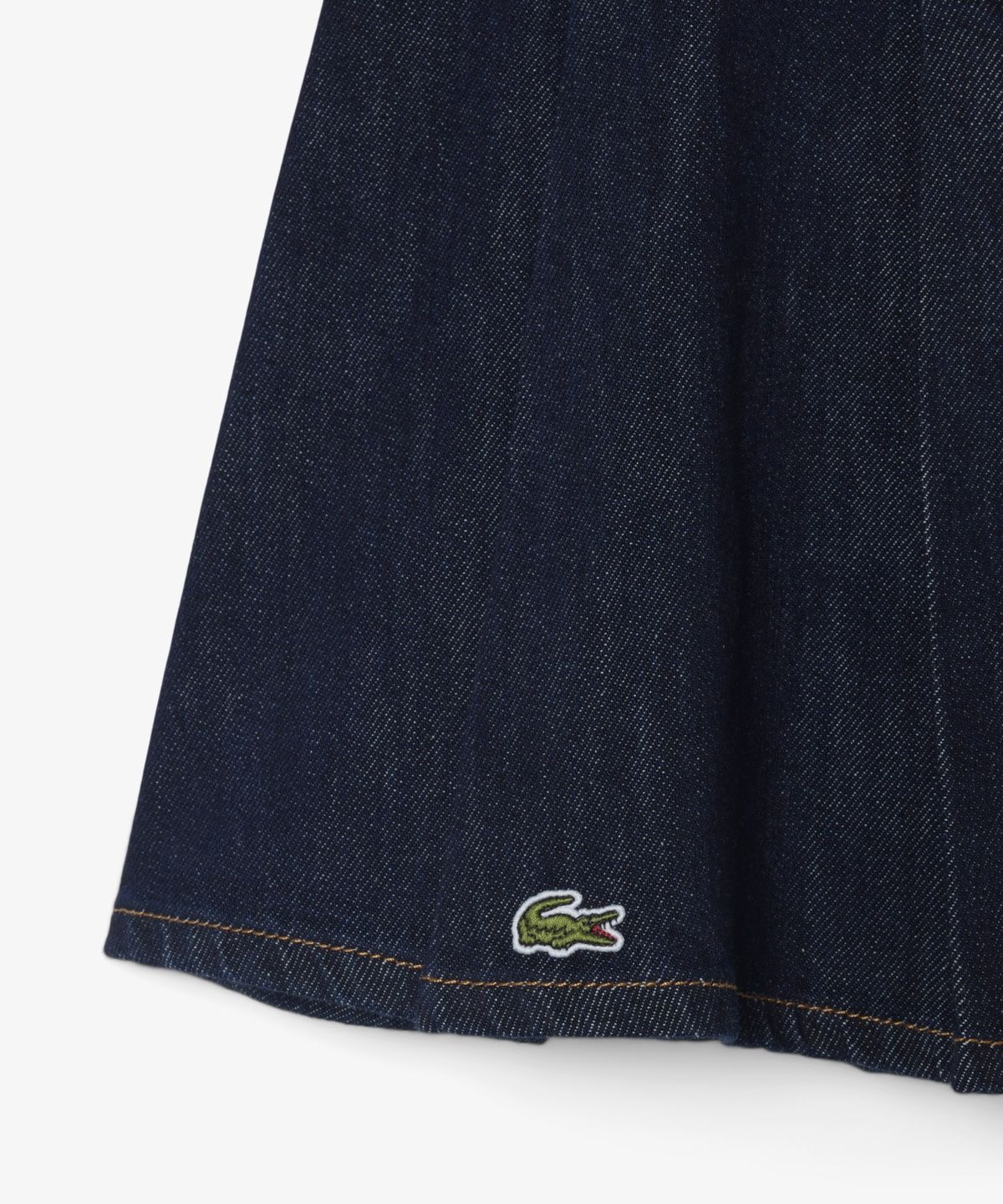 라코스테(LACOSTE) 여성 코튼 플리츠 미니 스커트 JF8311-56N RNE