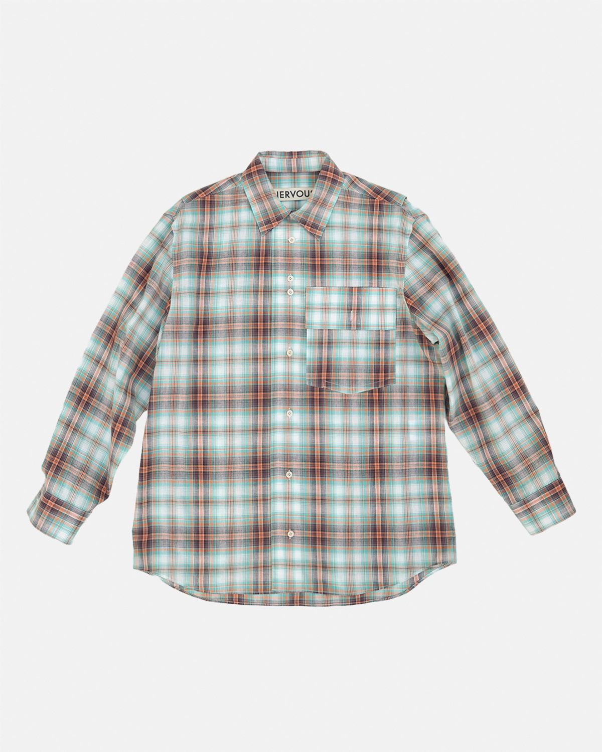 너버스(NERVOUS) SIGNATURE SHIRT _ greencheck