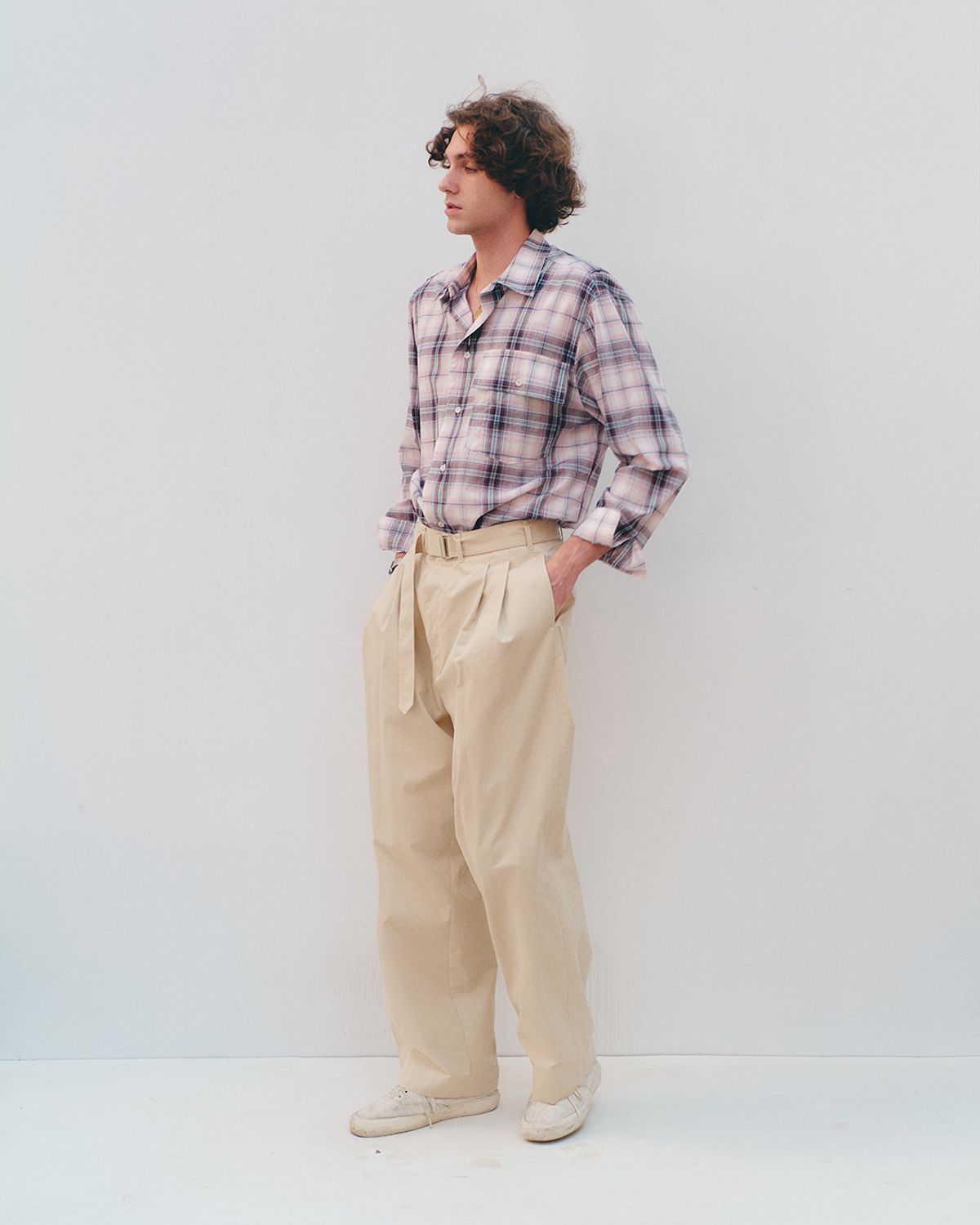 너버스(NERVOUS) SIGNATURE SHIRT _ pinkcheck