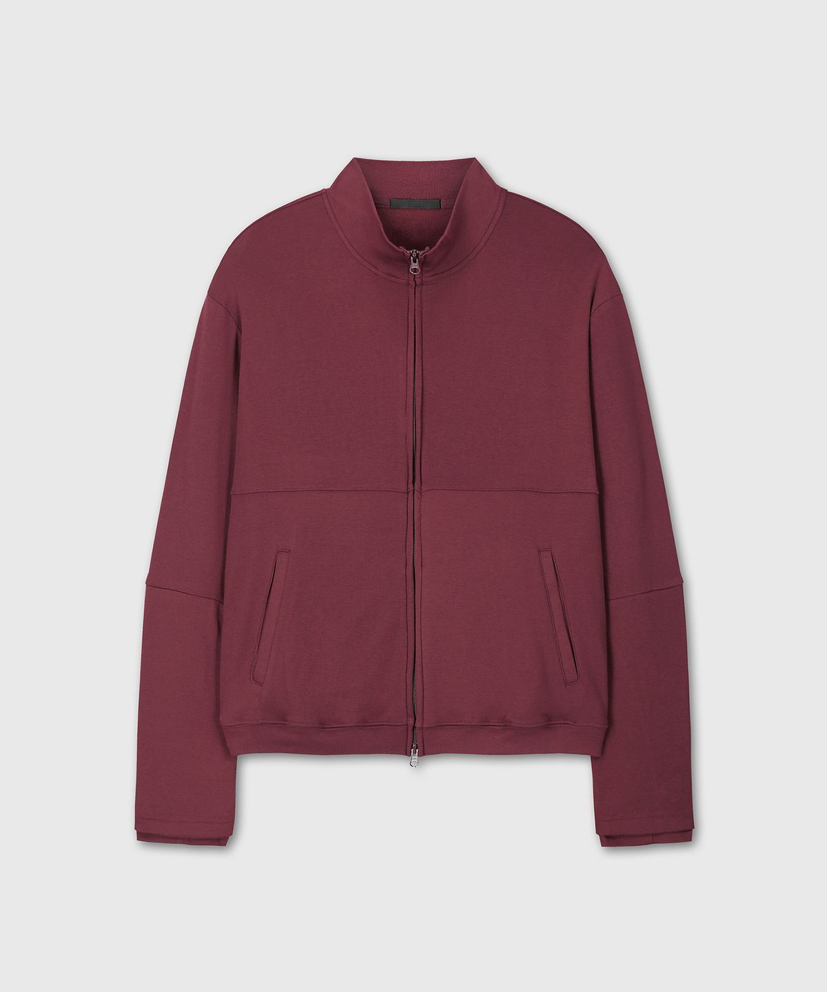 다이브인(DIVEIN) SOFT UNIFORM ZIP-UP JERSEY (BURGUNDY)