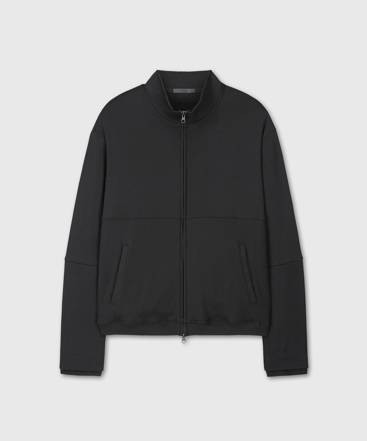 다이브인(DIVEIN) SOFT UNIFORM ZIP-UP JERSEY (BLACK)