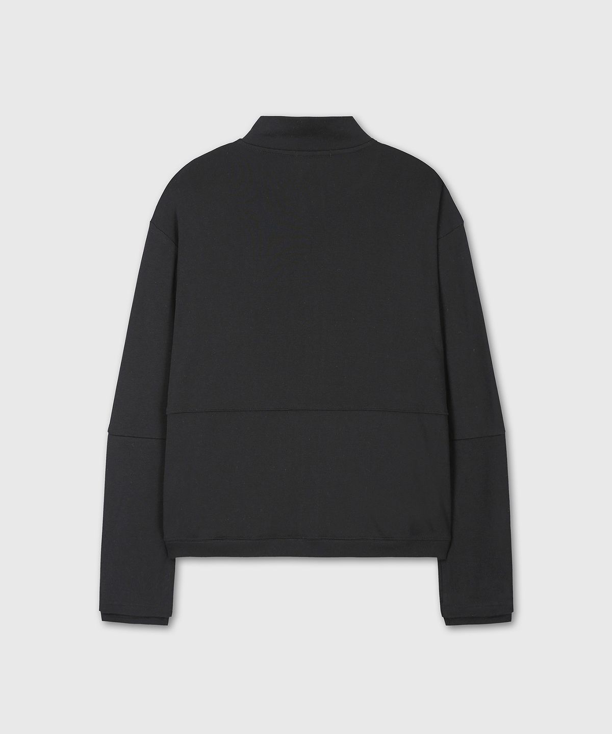 다이브인(DIVEIN) SOFT UNIFORM ZIP-UP JERSEY (BLACK)