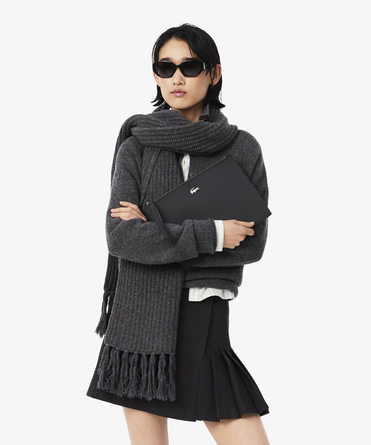 라코스테(LACOSTE) 여성 안나 클러치 NF2791A56N A91
