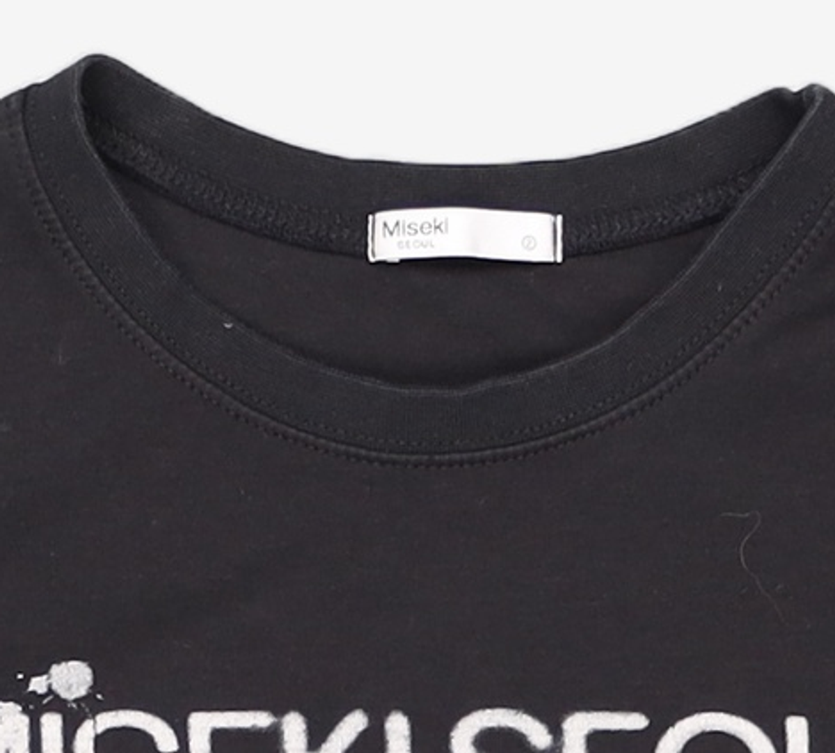 미세키서울(MISEKI SEOUL) Logo short sleeves BLACK 2