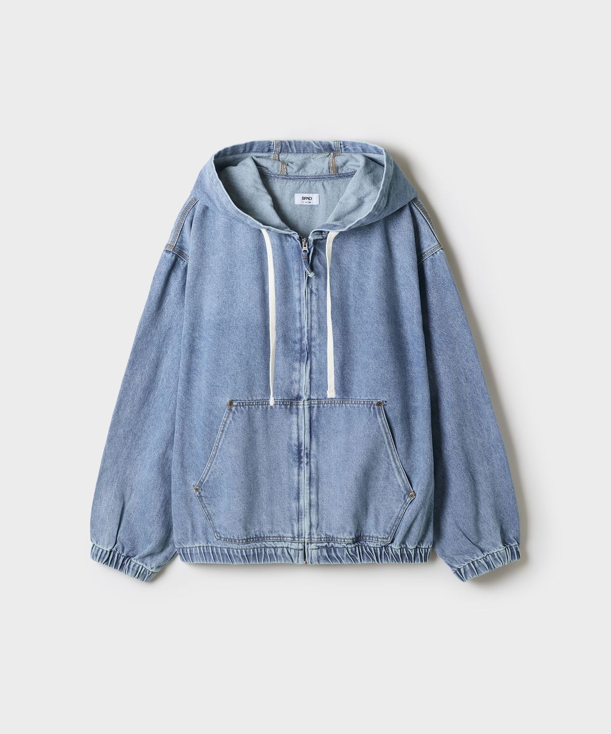 스파오(SPAO) 데님 후드 재킷_SPJEG49C03