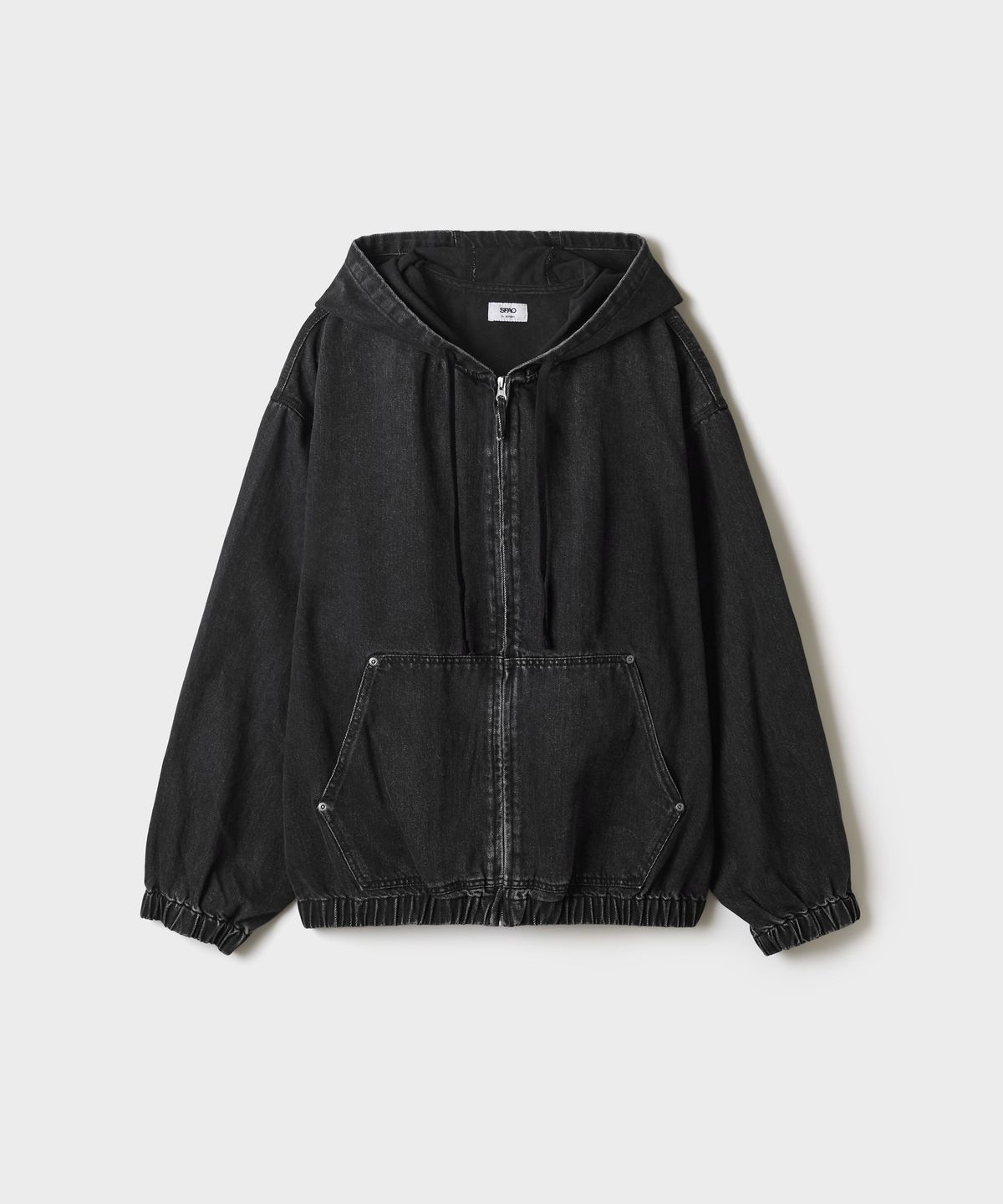 스파오(SPAO) 데님 후드 재킷_SPJEG49C03